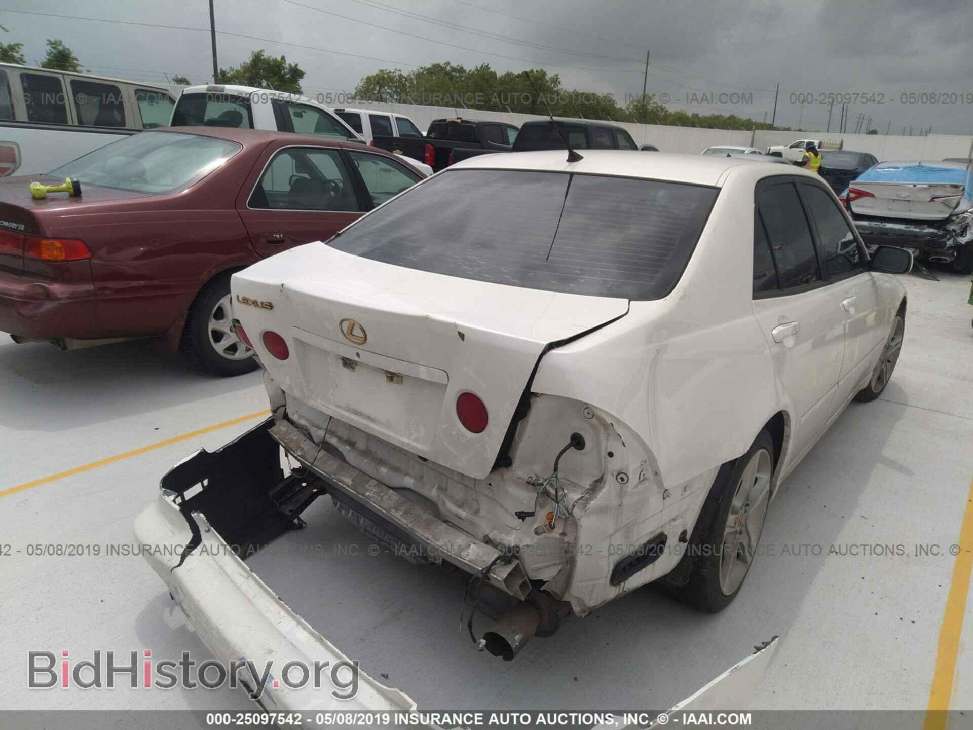 2001 LEXUS IS - VIN: JTHBD182210012725 - Photo 4