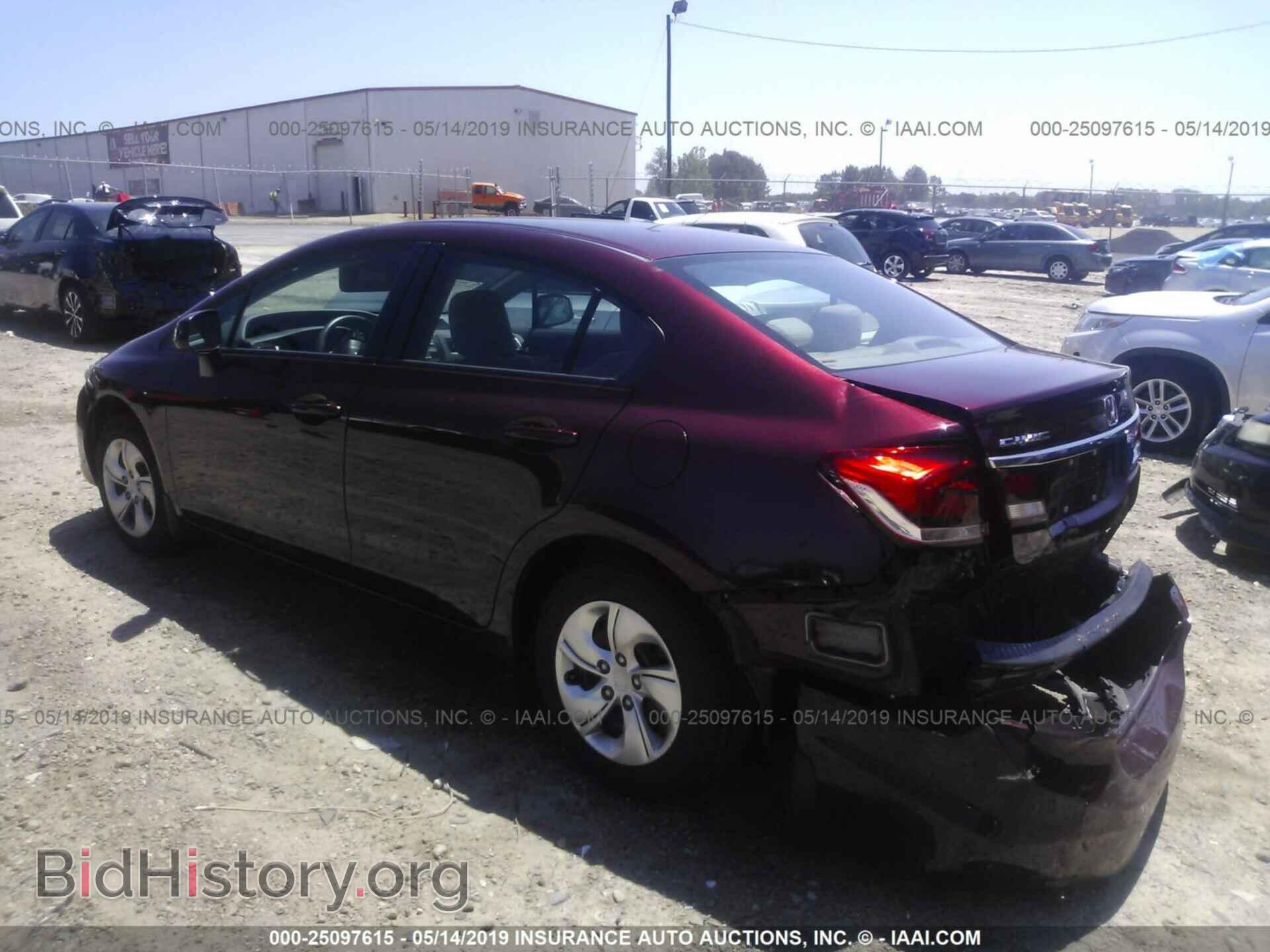 2013 HONDA CIVIC - VIN: 19XFB2F51DE068470 - Фото 3