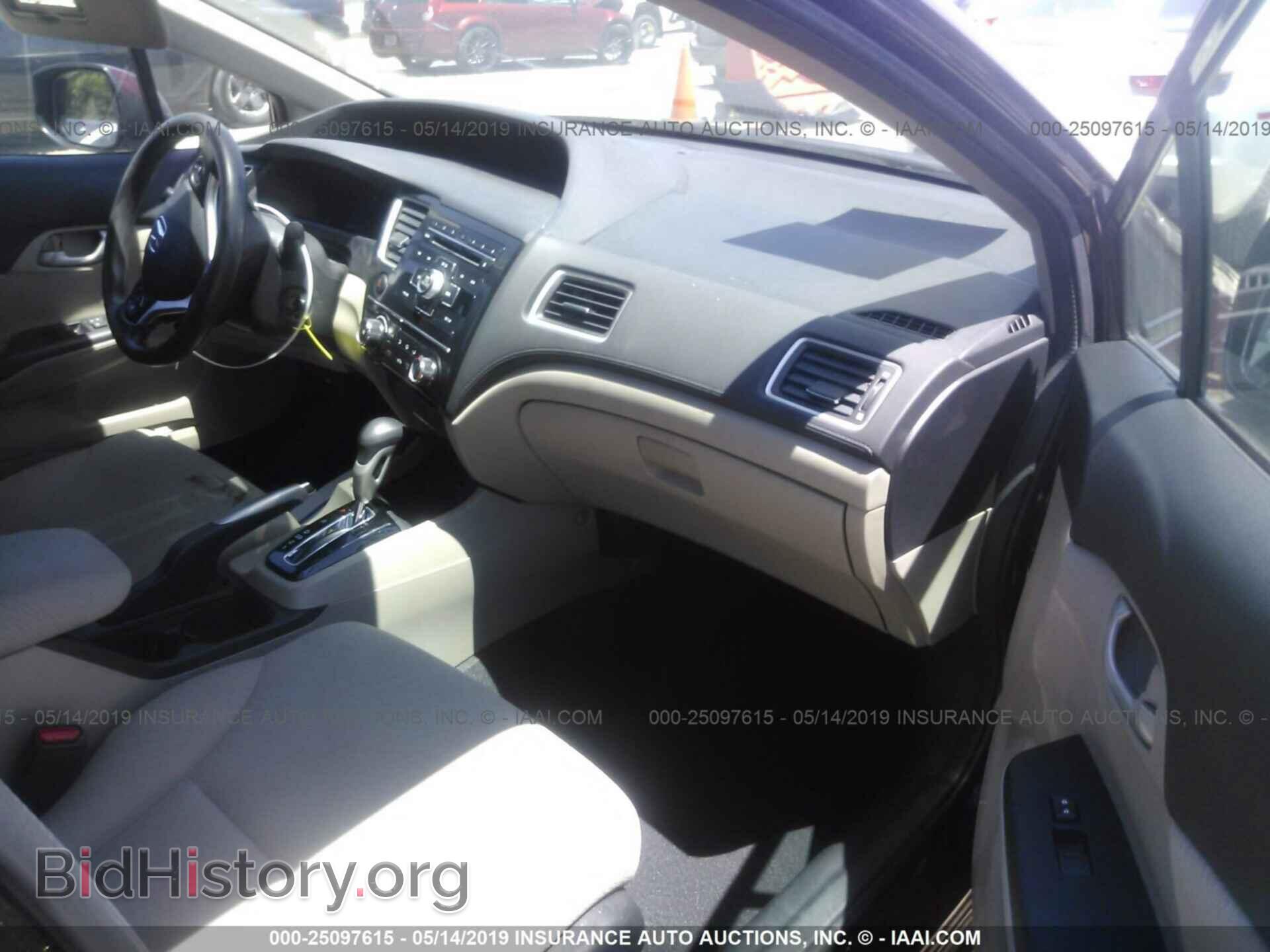 2013 HONDA CIVIC - VIN: 19XFB2F51DE068470 - Фото 5