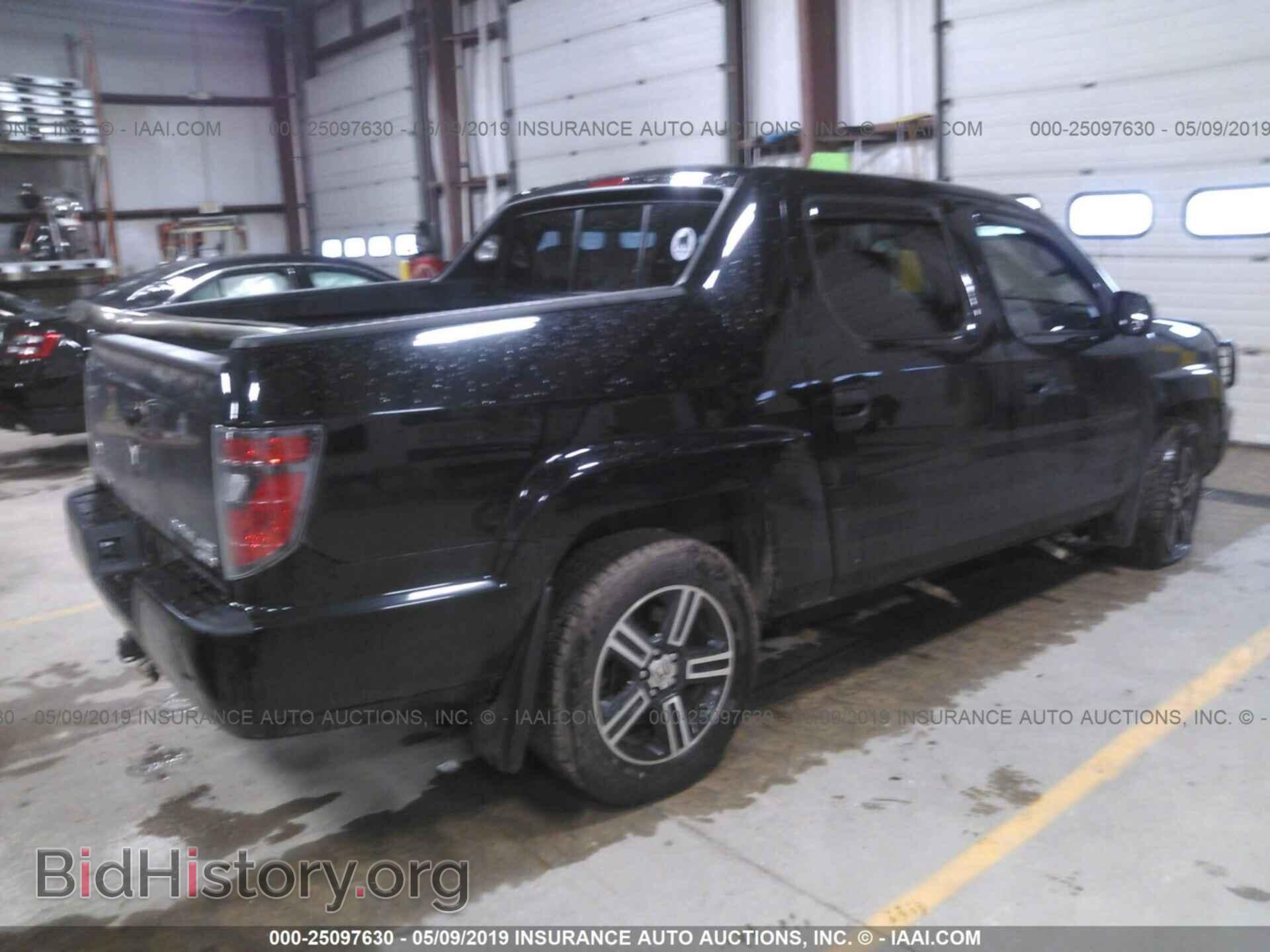 2013 HONDA RIDGELINE - VIN: 5FPYK1F71DB004550 - Фото 4