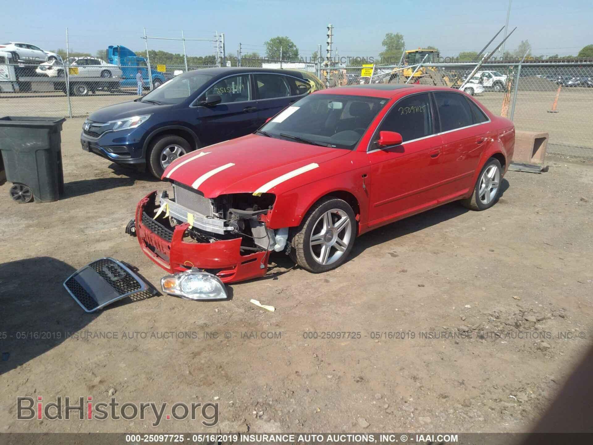2008 AUDI A4 - VIN: WAUAF78E78A099477 - Фото 2