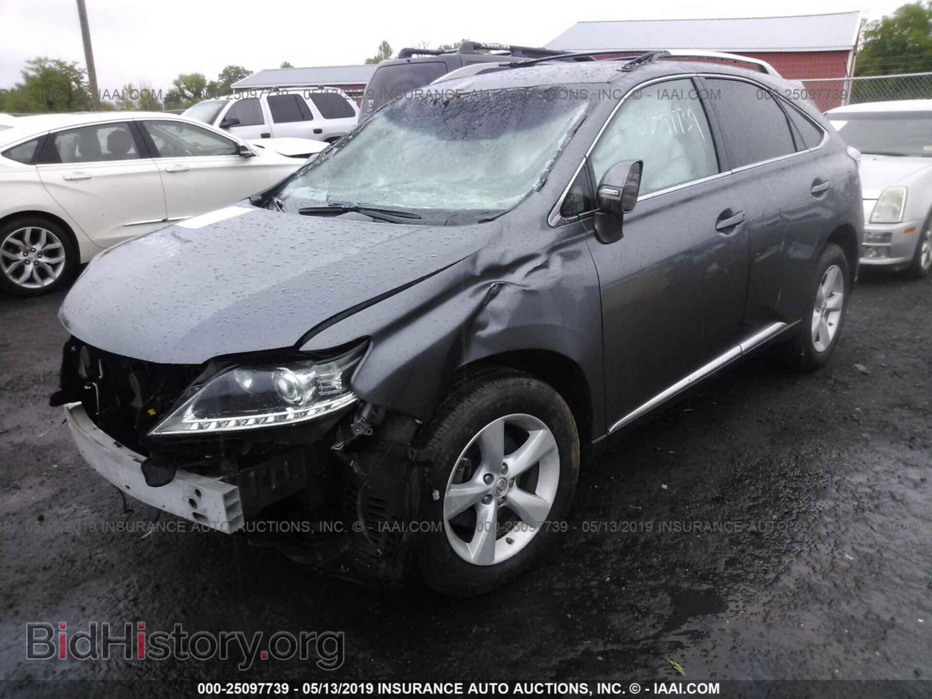 2015 LEXUS RX - VIN: 2T2BK1BA5FC336557 - Фото 2