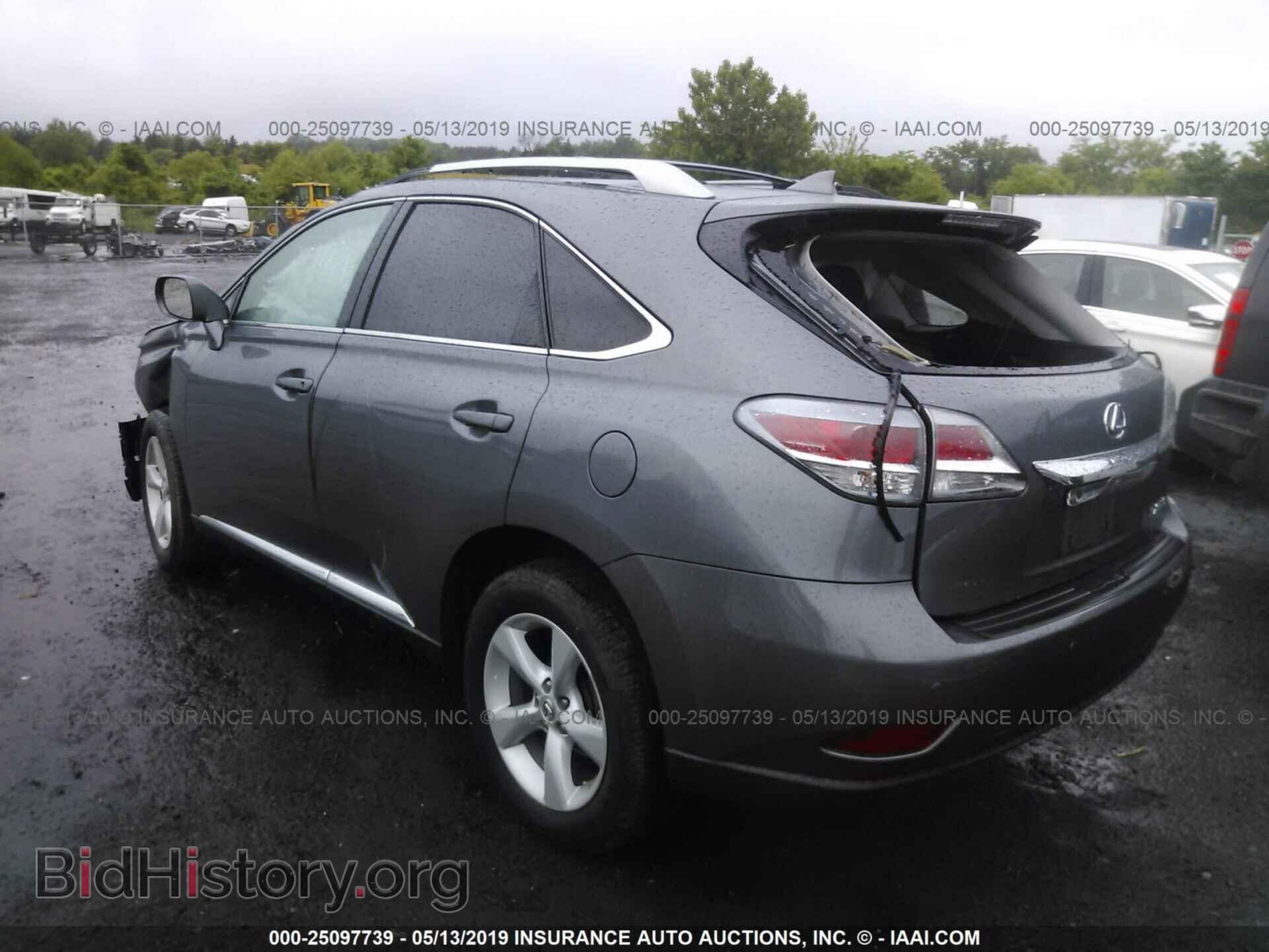2015 LEXUS RX - VIN: 2T2BK1BA5FC336557 - Фото 3
