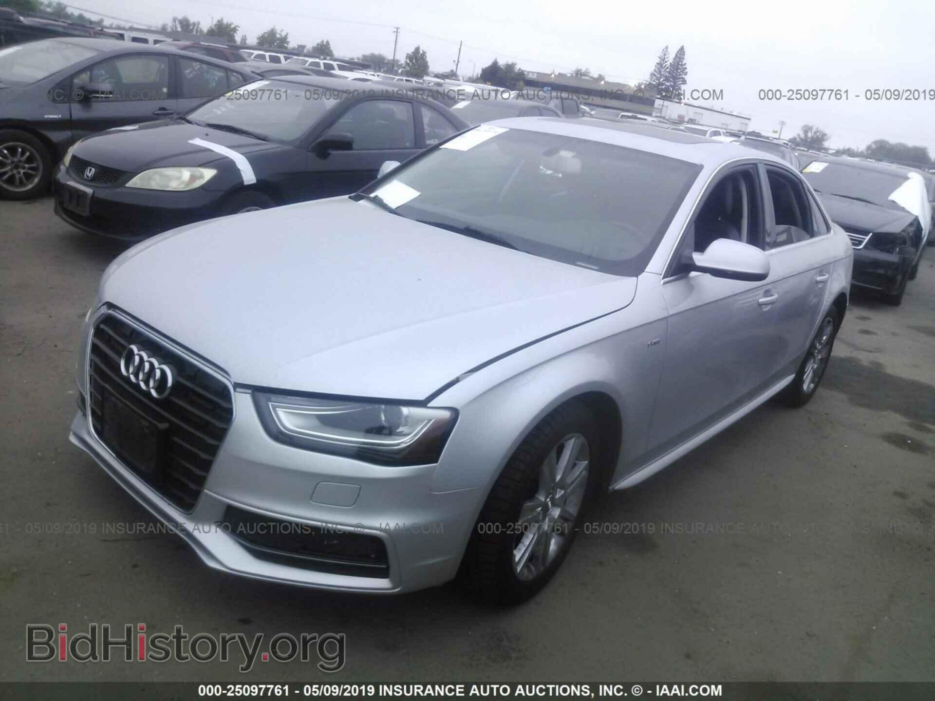 2014 AUDI A4 - VIN: WAUAFAFL6EN045123 - Фото 2