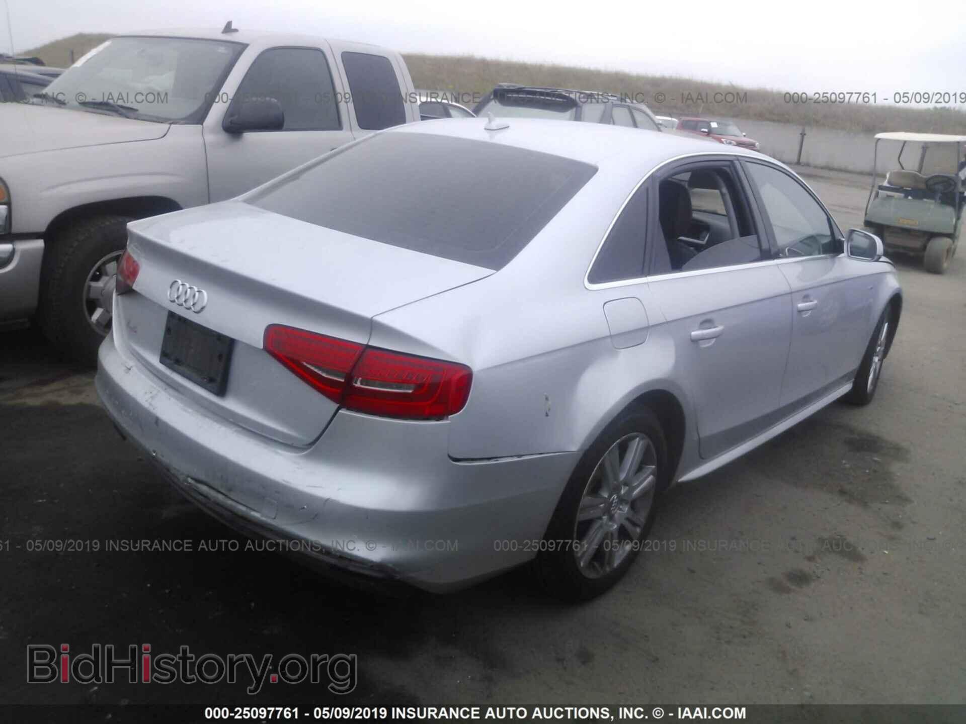 2014 AUDI A4 - VIN: WAUAFAFL6EN045123 - Фото 4
