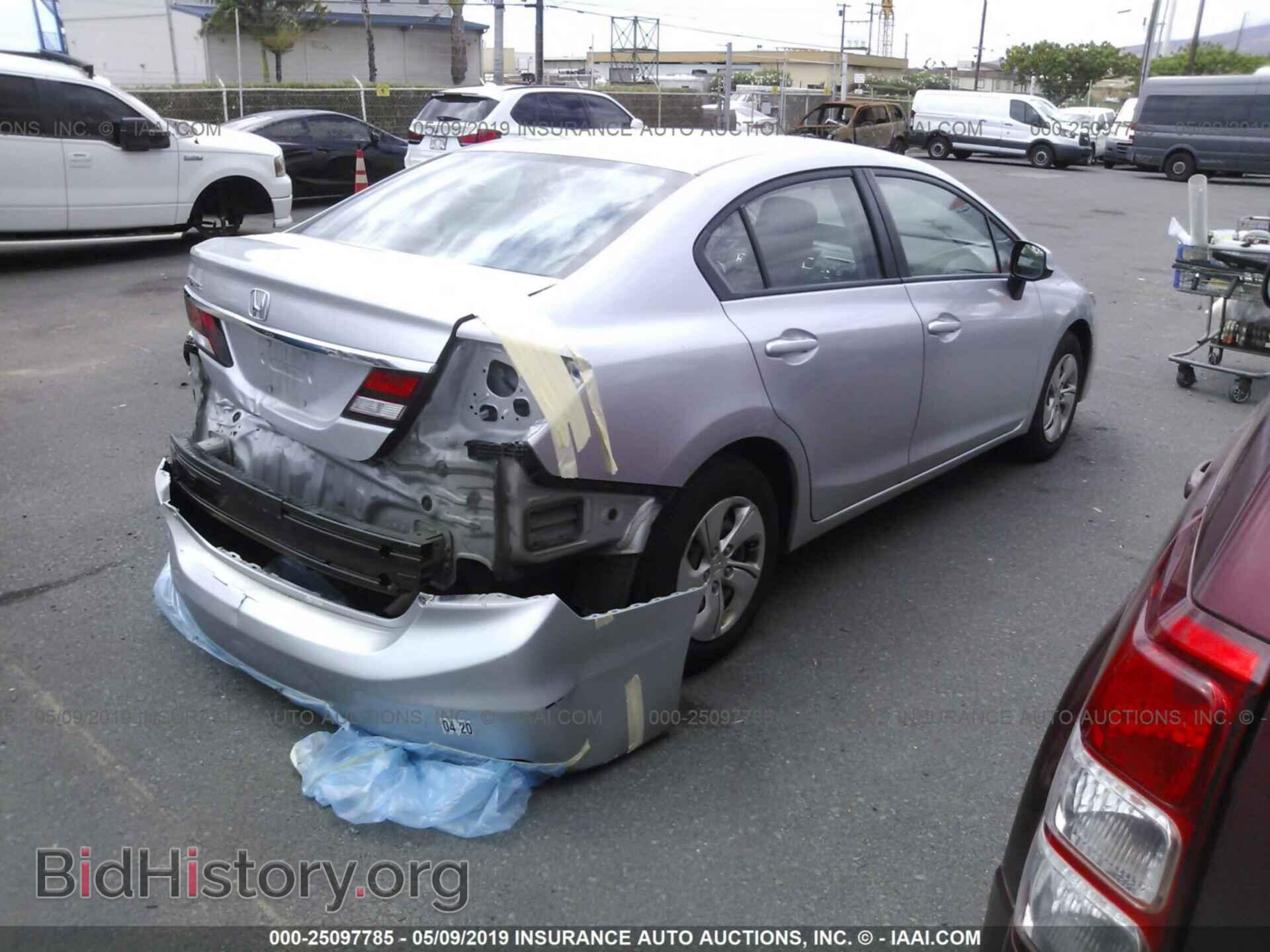 2013 HONDA CIVIC - VIN: 2HGFB2F59DH594268 - Фото 4