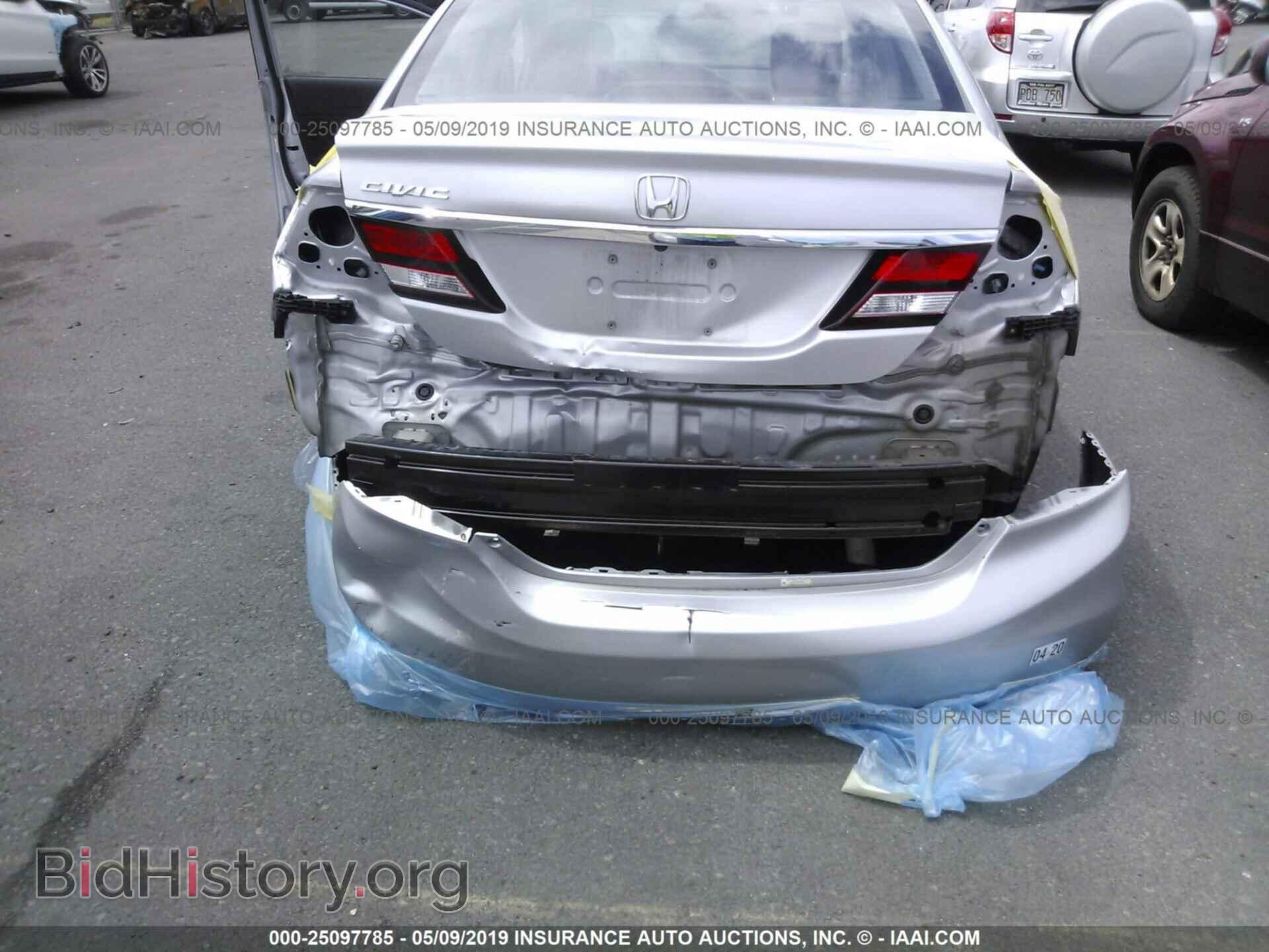2013 HONDA CIVIC - VIN: 2HGFB2F59DH594268 - Фото 6