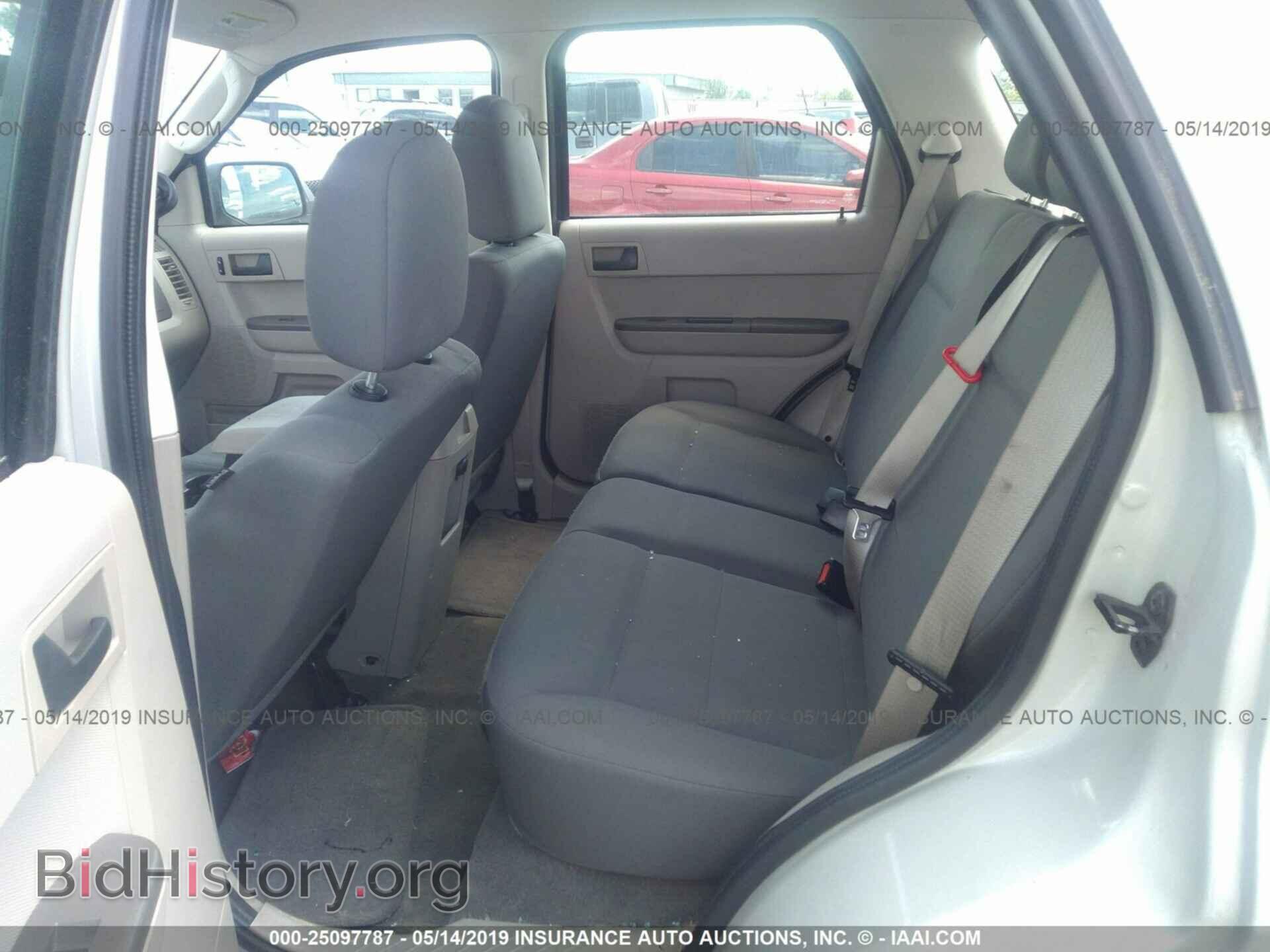 2009 FORD ESCAPE - VIN: 1FMCU02719KA57588 - Фото 8