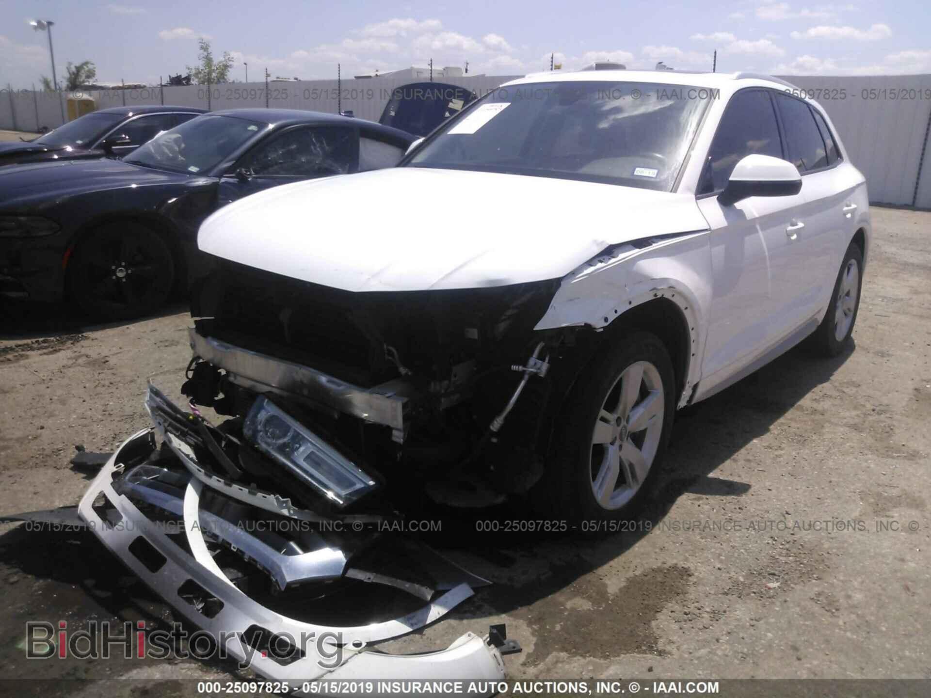 2018 AUDI Q5 - VIN: WA1ANAFY5J2014663 - Фото 2
