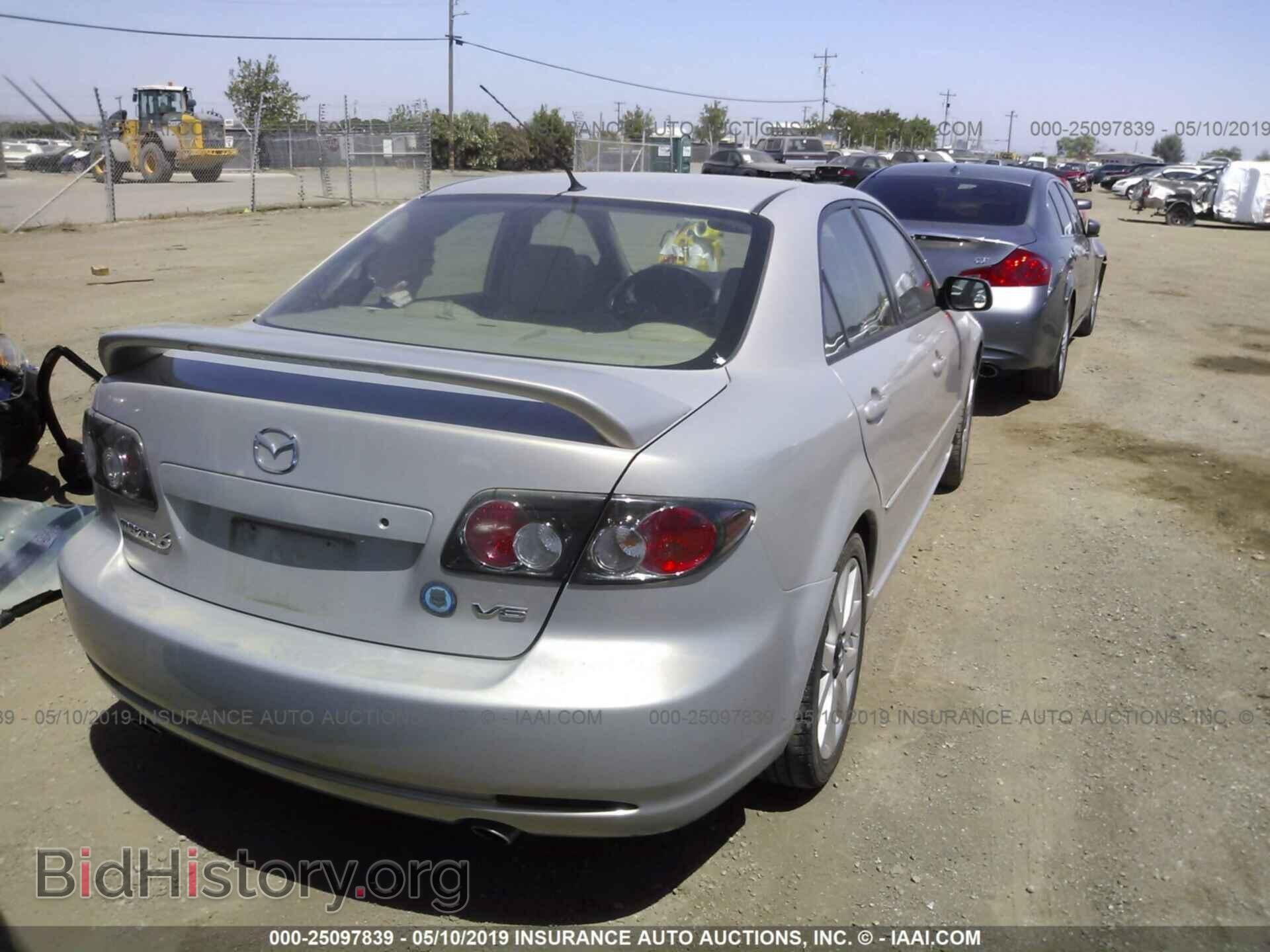 2007 MAZDA 6 - VIN: 1YVHP81D775M41730 - Фото 4