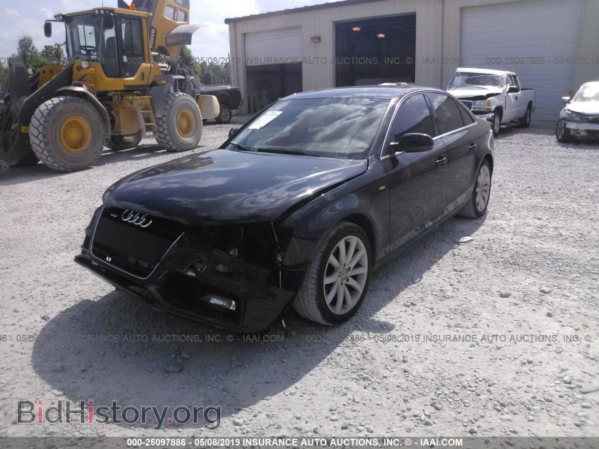 2014 AUDI A4 - VIN: WAUFFAFL5EN009204 - Фото 2