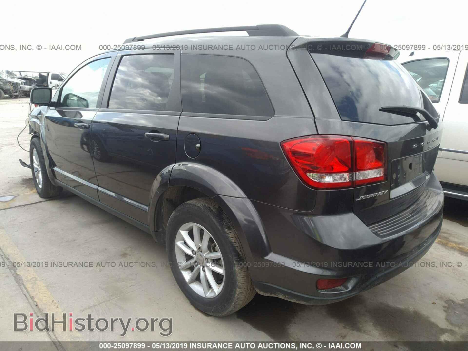 2016 DODGE JOURNEY - VIN: 3C4PDCBB3GT127552 - Фото 3