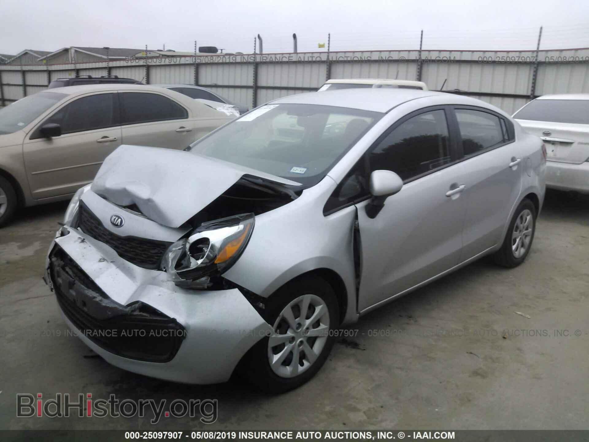 2015 KIA RIO - VIN: KNADM4A36F6434089 - Фото 2