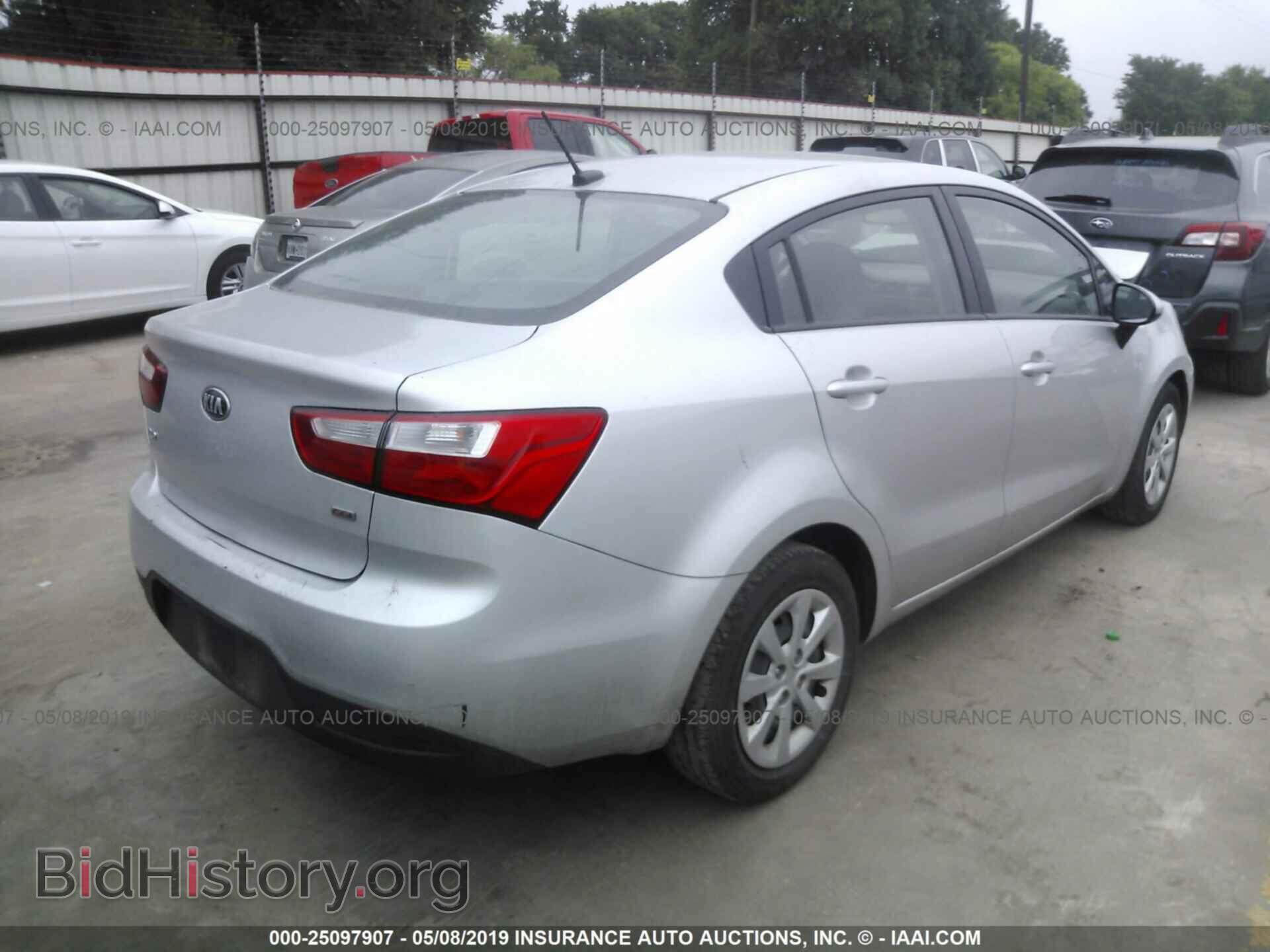 2015 KIA RIO - VIN: KNADM4A36F6434089 - Фото 4