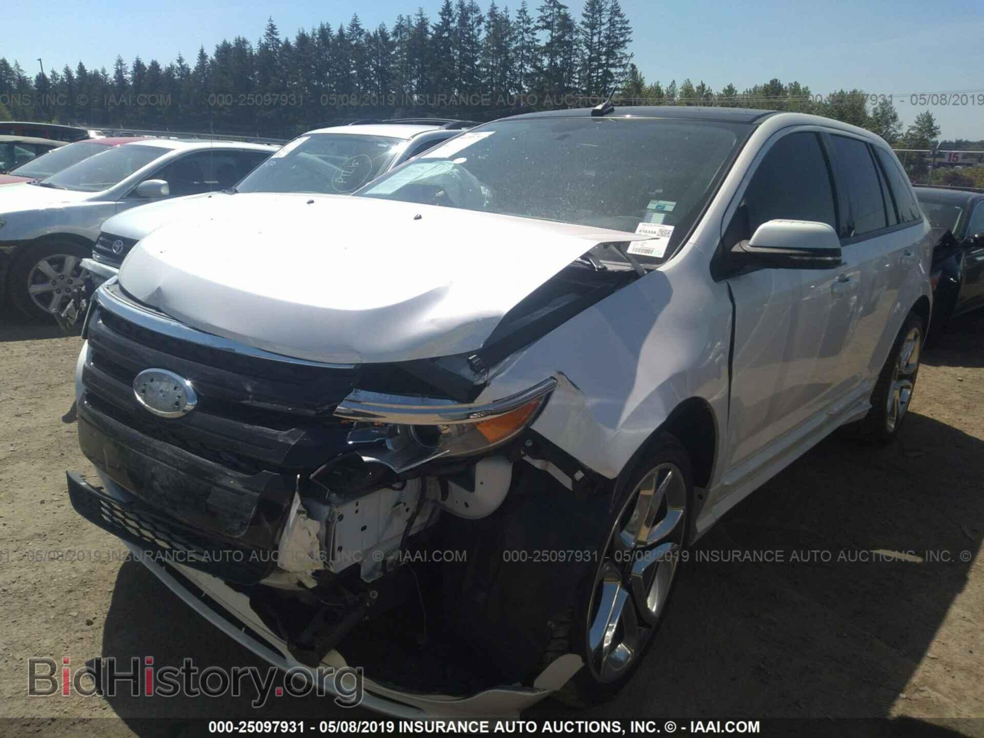2012 Ford Edge - VIN: 2FMDK4AKXCBA41818 - Фото 2