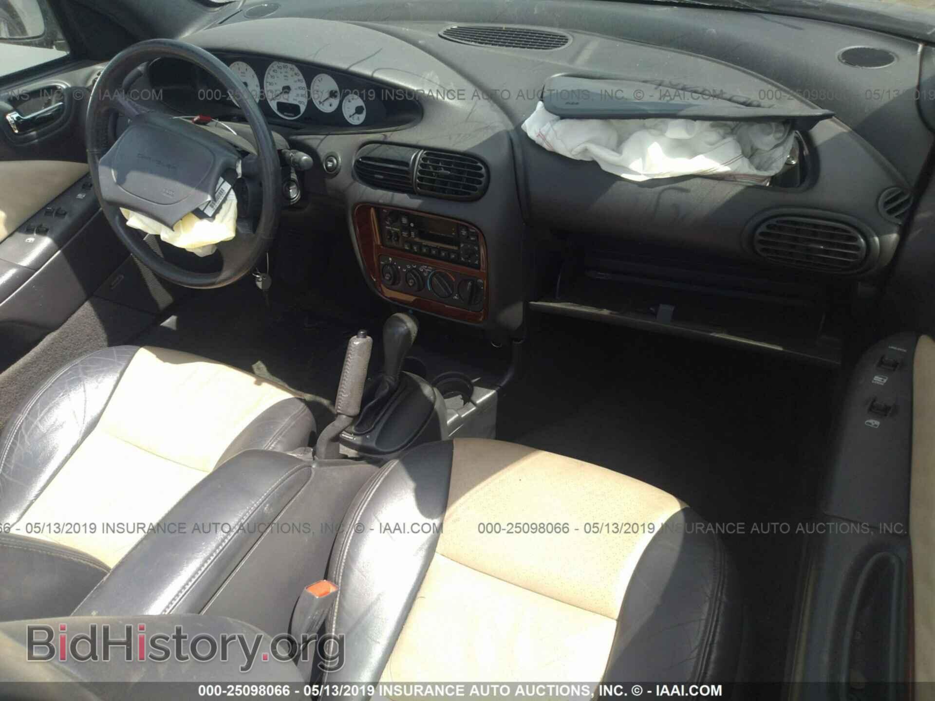 1998 CHRYSLER SEBRING - VIN: 3C3EL55H6WT270777 - Фото 5