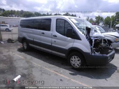 2015 Ford TRANSIT, gray — VIN 1FBZX2ZM1FKB12375, IAAI