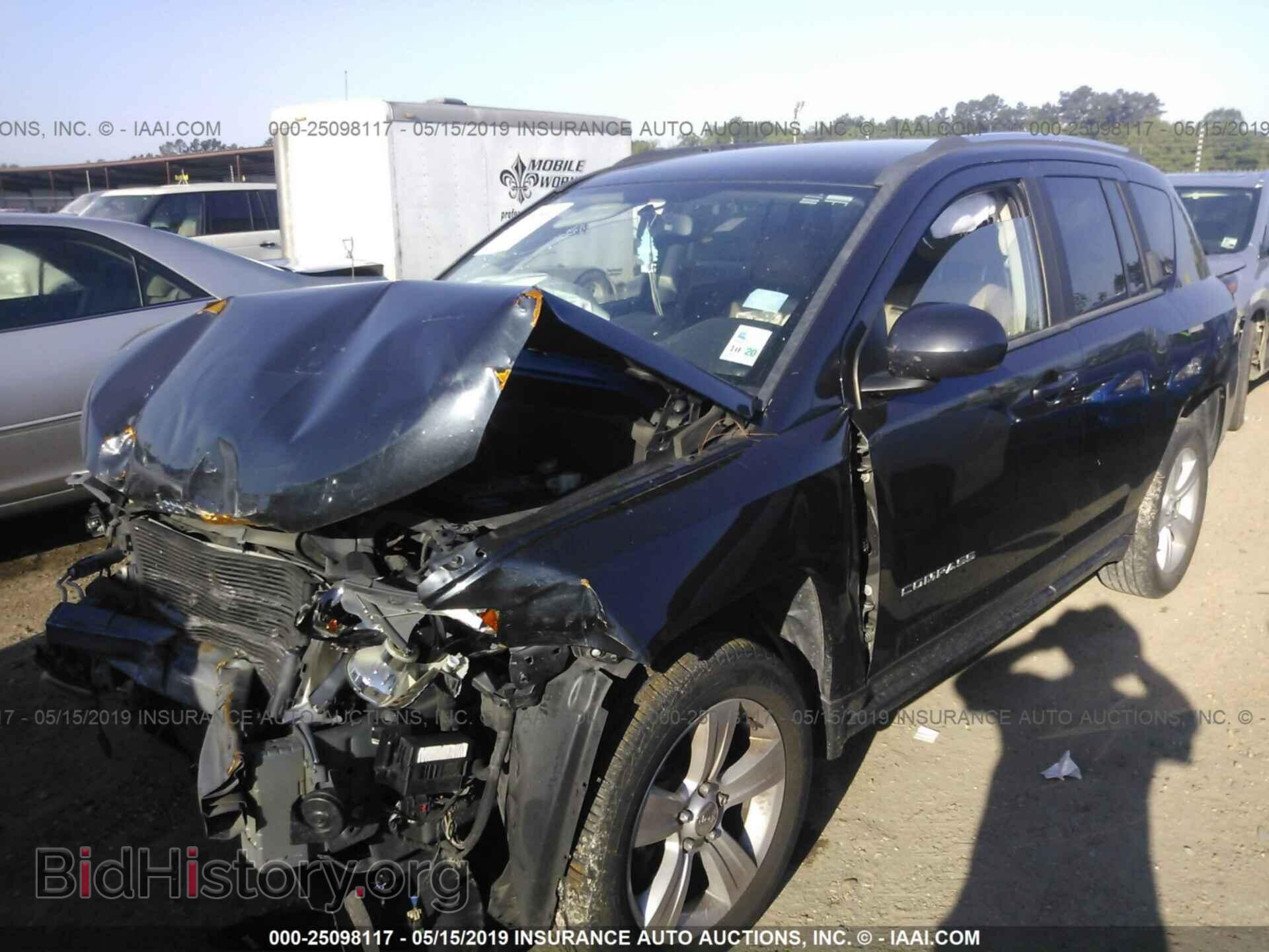 2014 JEEP COMPASS - VIN: 1C4NJCEA7ED531444 - Фото 2