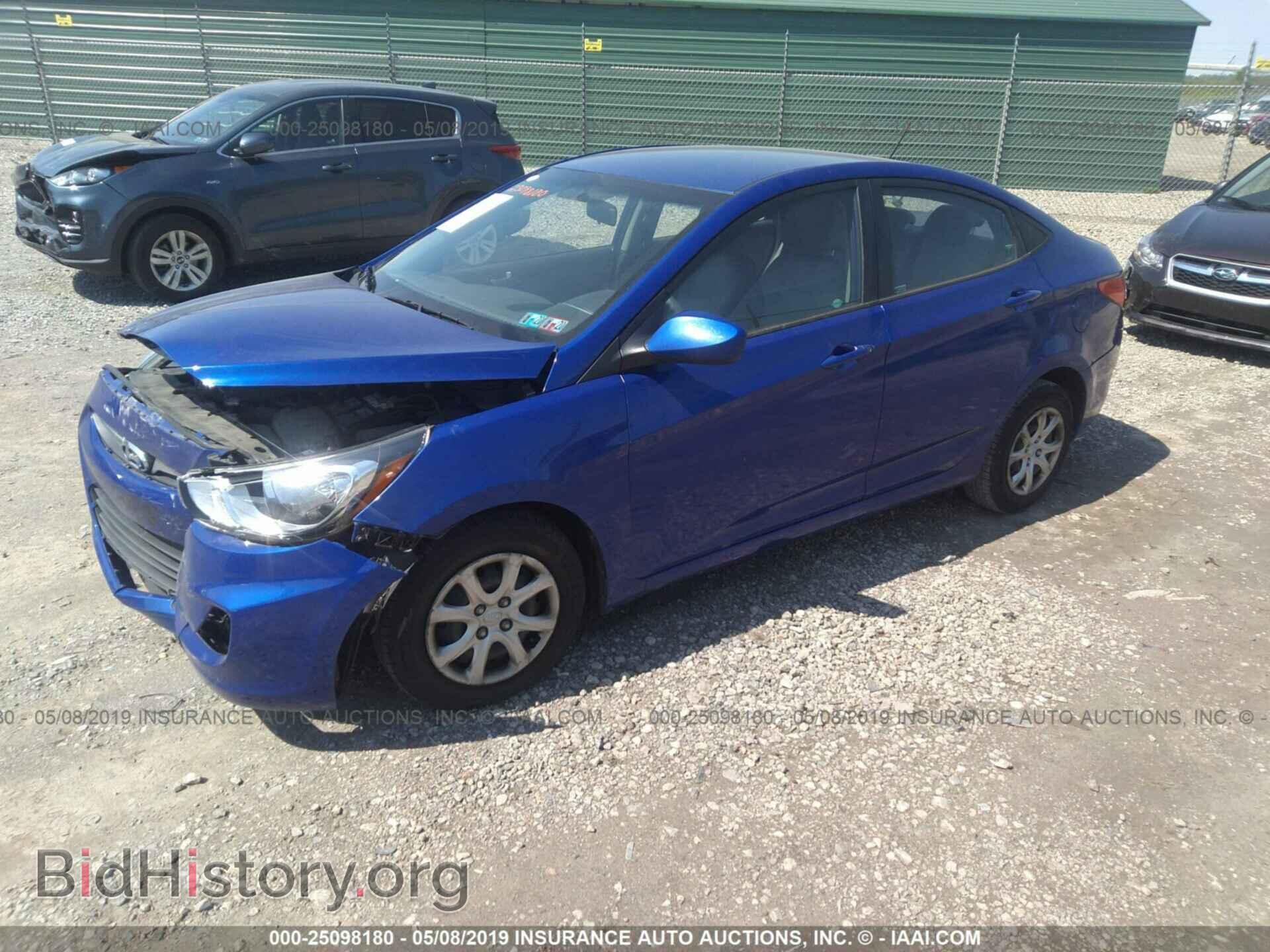 2014 HYUNDAI ACCENT - VIN: KMHCT4AE2EU720286 - Фото 2