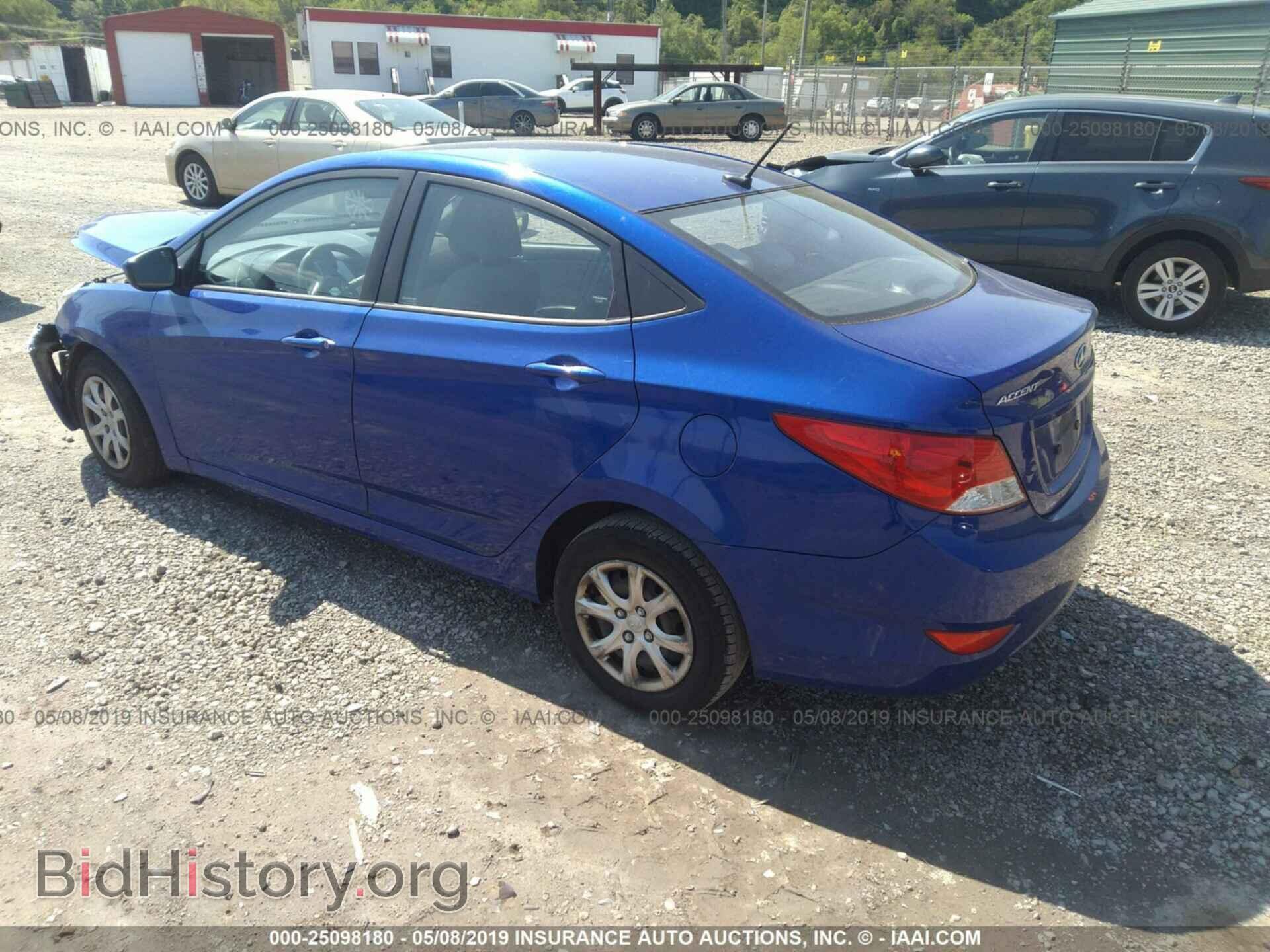 2014 HYUNDAI ACCENT - VIN: KMHCT4AE2EU720286 - Фото 3