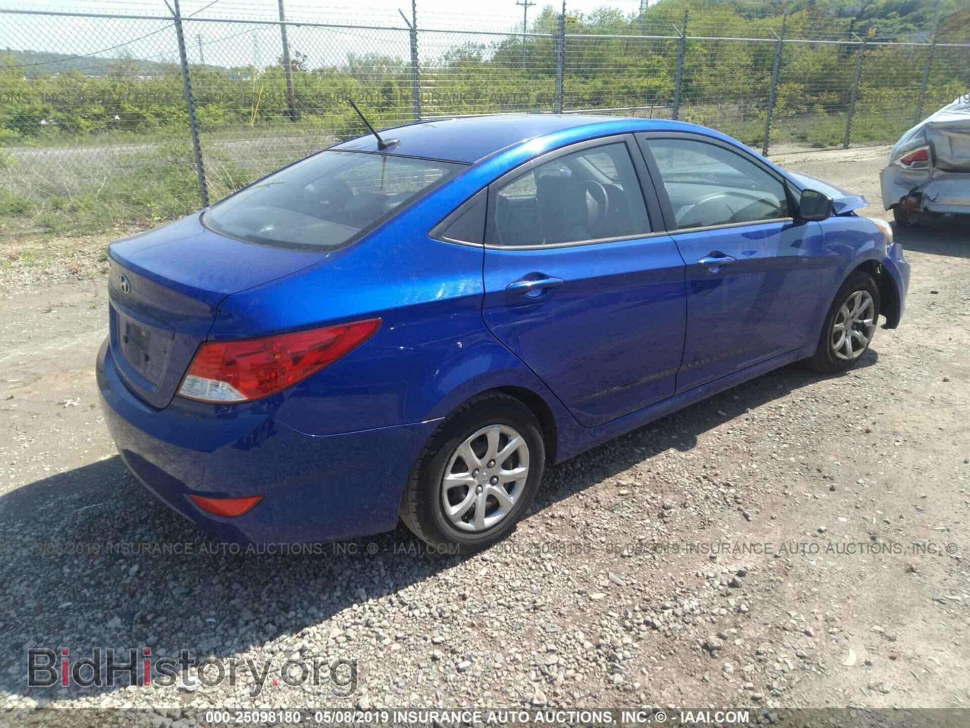 2014 HYUNDAI ACCENT - VIN: KMHCT4AE2EU720286 - Фото 4