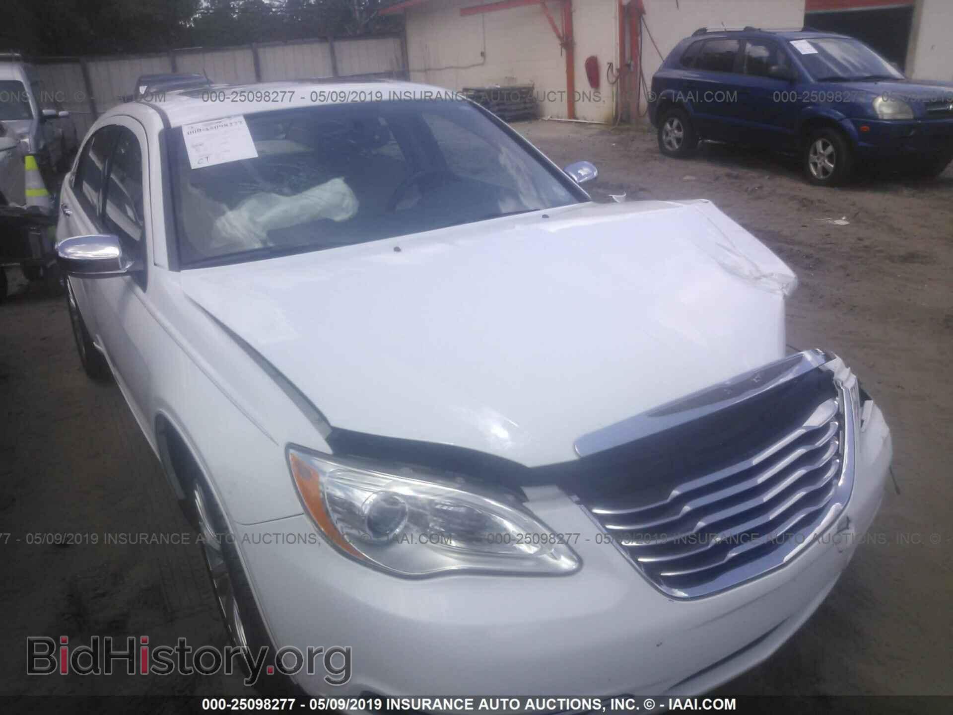 Фотография 1C3CCBCG8CN180493 - CHRYSLER 200 2012
