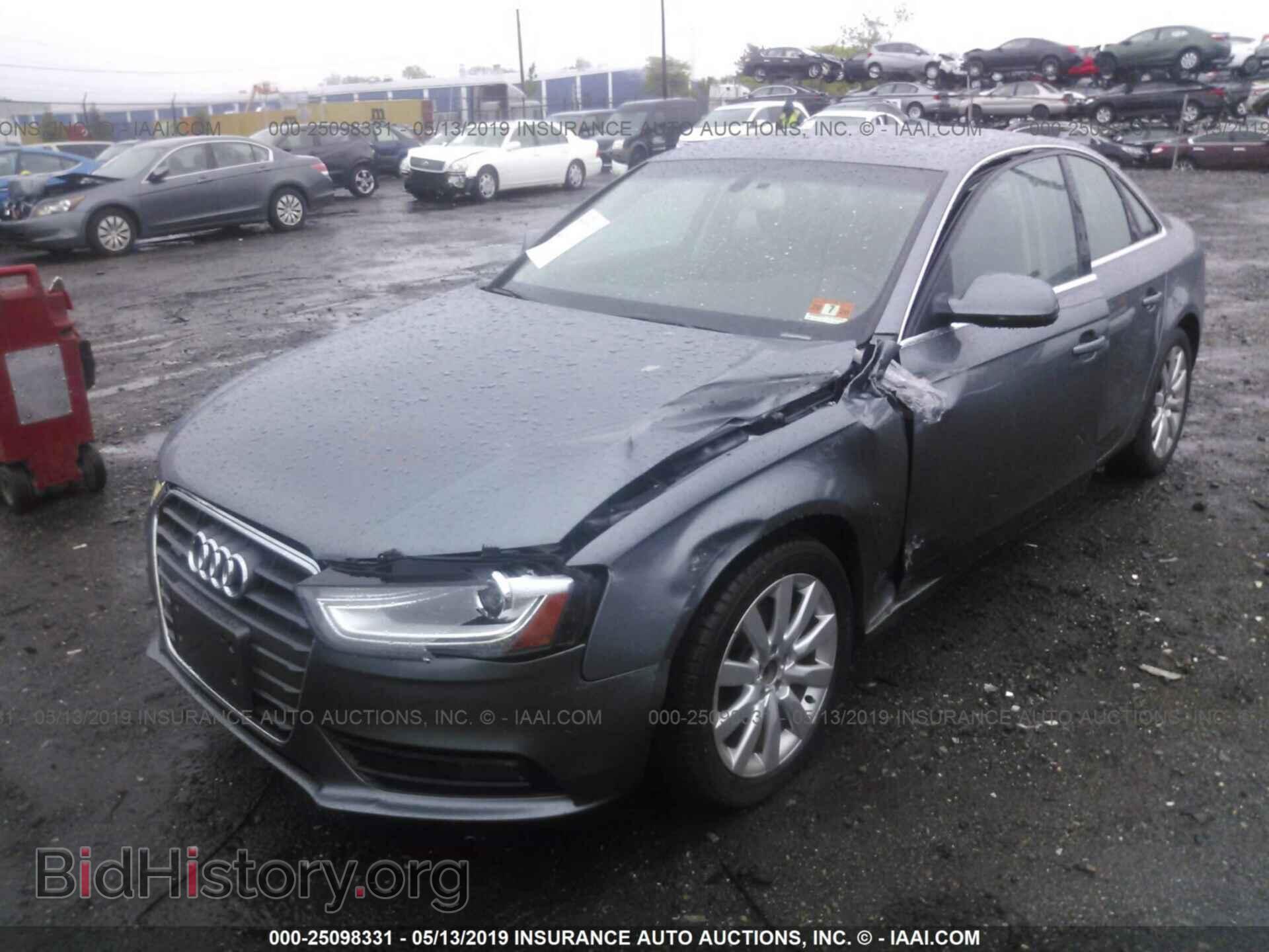 2013 AUDI A4 - VIN: WAUBFAFL5DN031619 - Фото 2