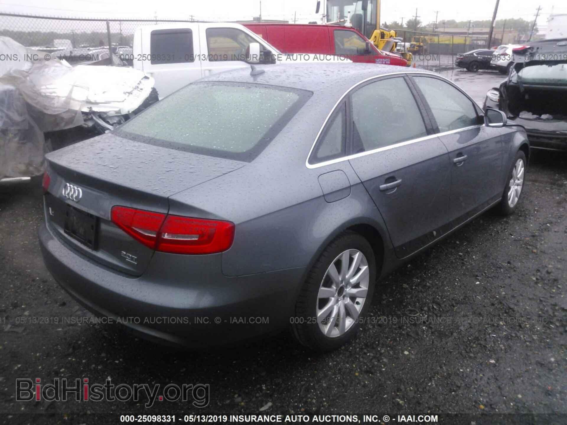2013 AUDI A4 - VIN: WAUBFAFL5DN031619 - Фото 4