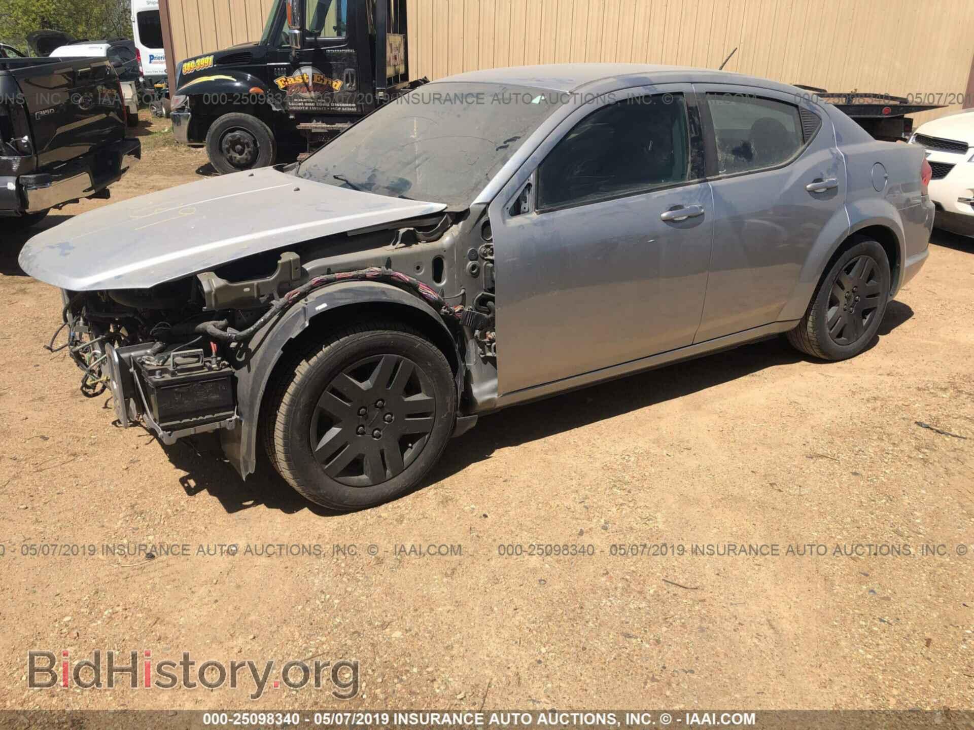 2014 DODGE AVENGER - VIN: 1C3CDZABXEN188174 - Фото 2