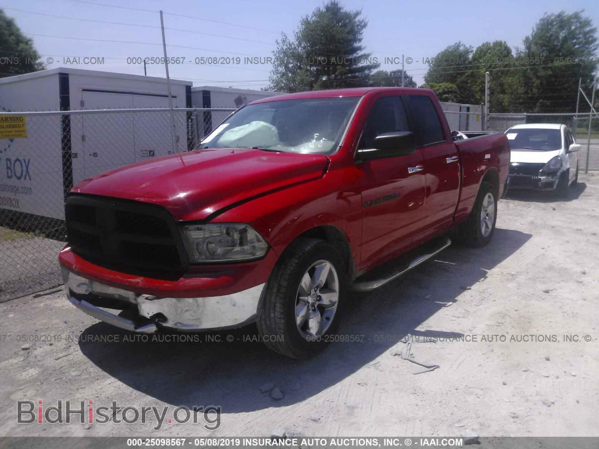 2012 DODGE RAM 1500 - VIN: 1C6RD6GP3CS100191 - Фото 2