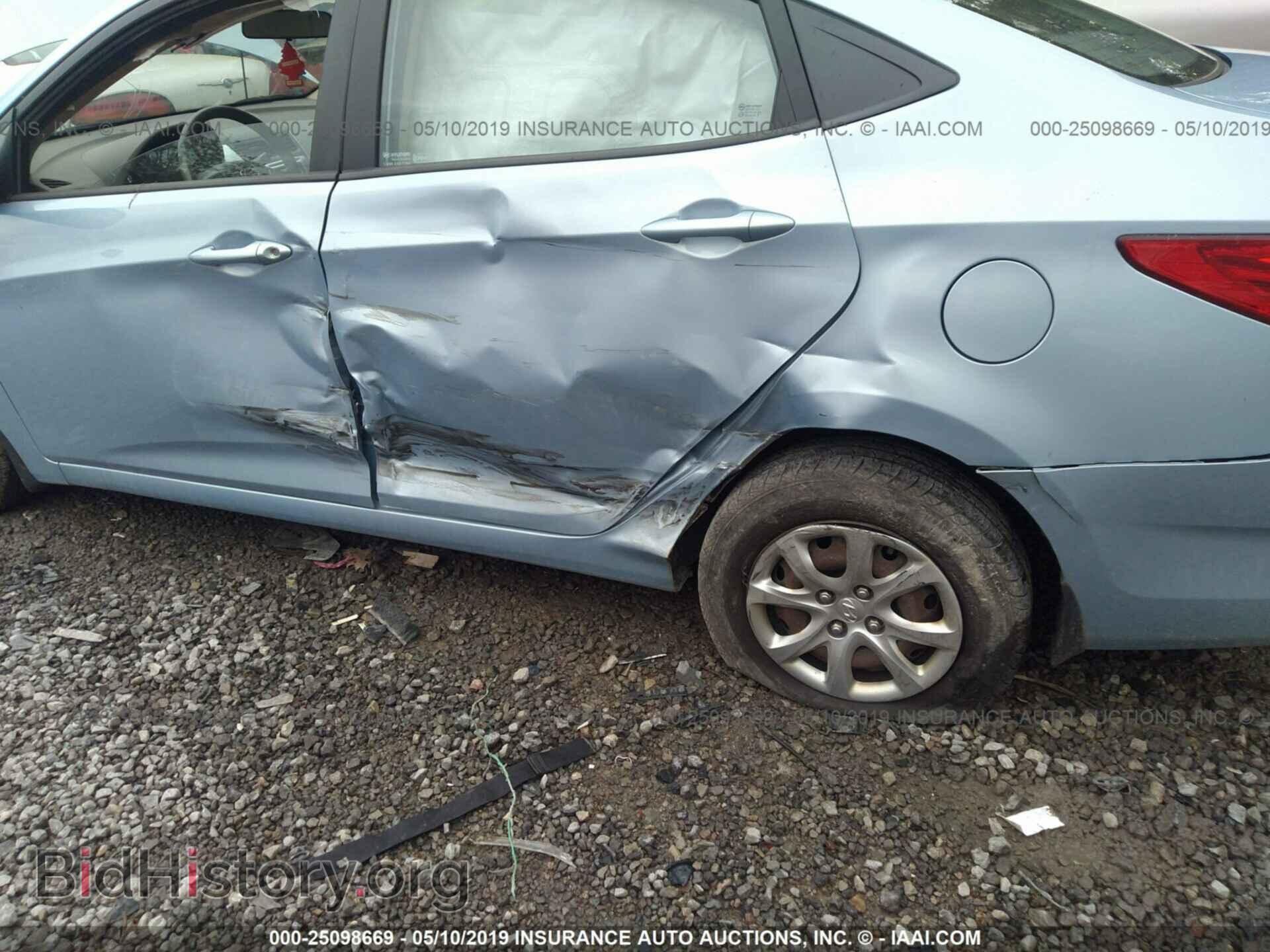 2012 HYUNDAI ACCENT - VIN: KMHCT4AE3CU158198 - Фото 6