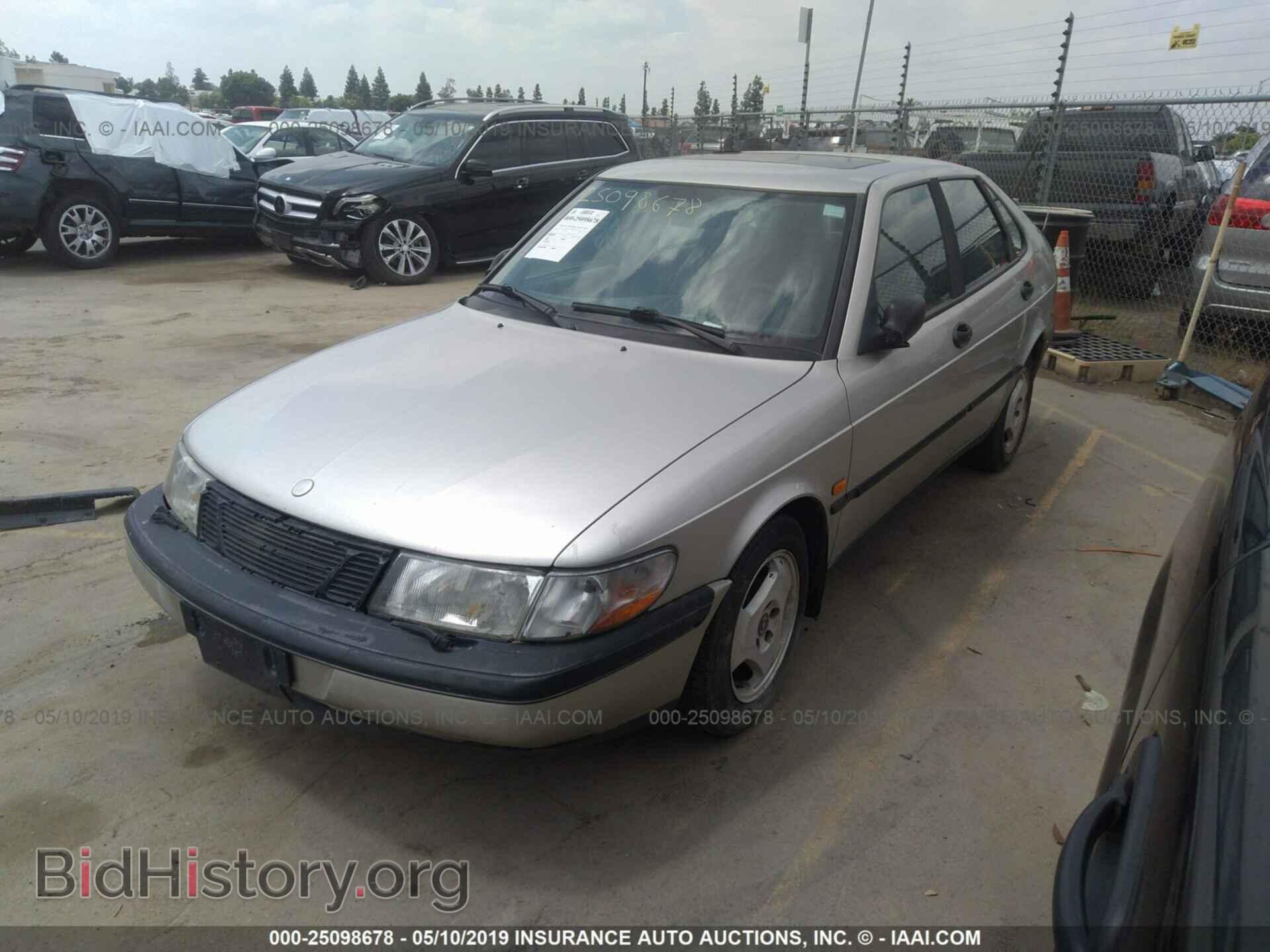 1997 SAAB 900 - VIN: YS3DD58B6V2014689 - Фото 2