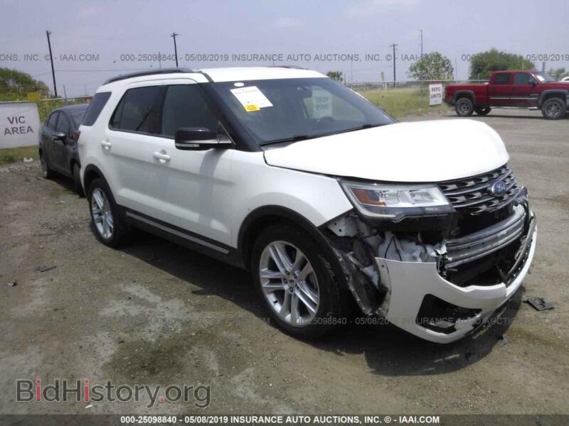 2016 Ford EXPLORER XLT (VIN 1FM5K7D83GGB11681) — photo 1 of 10, IAAI, damage: front end