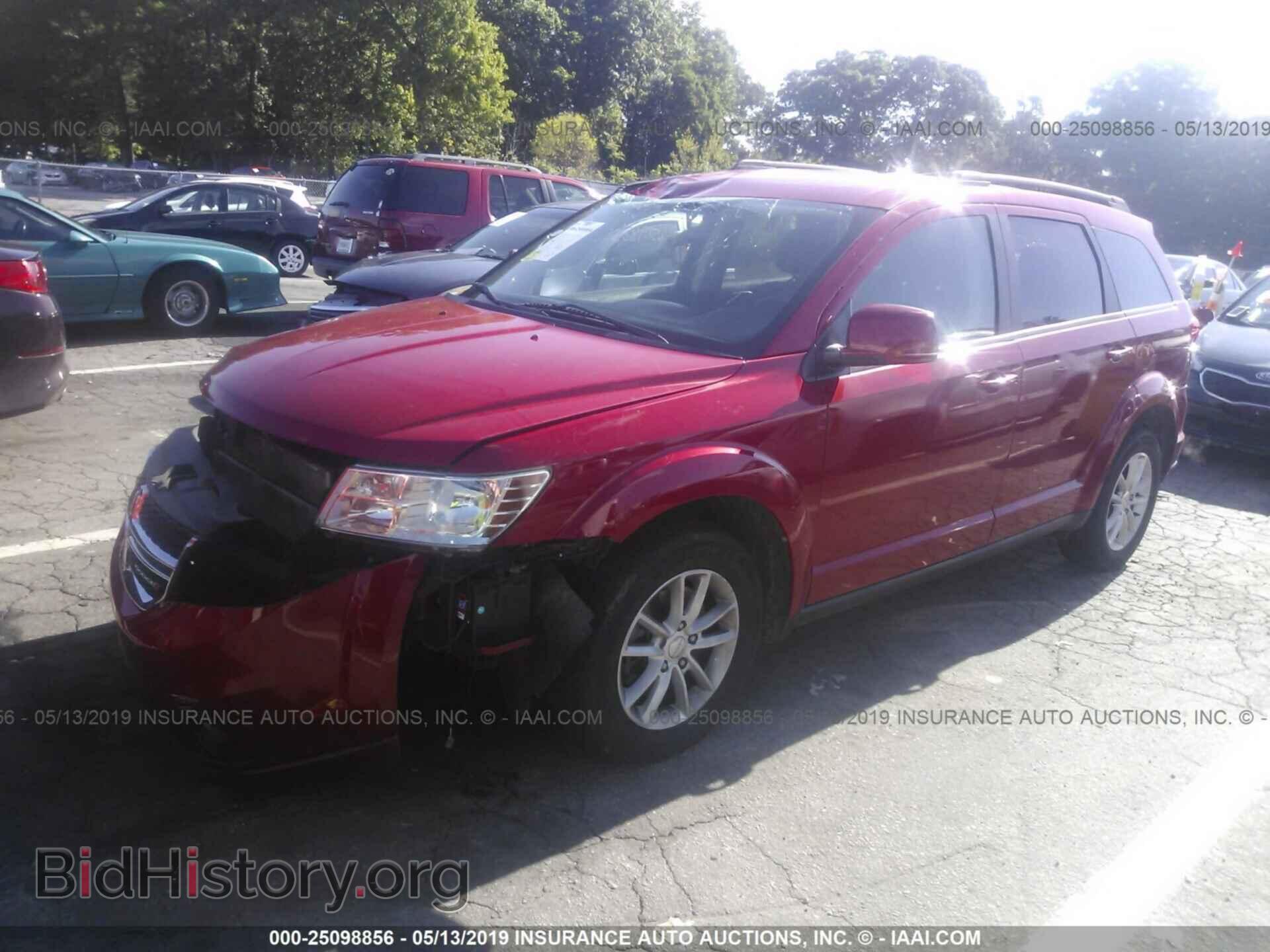 2015 DODGE JOURNEY - VIN: 3C4PDCBG8FT616765 - Фото 2