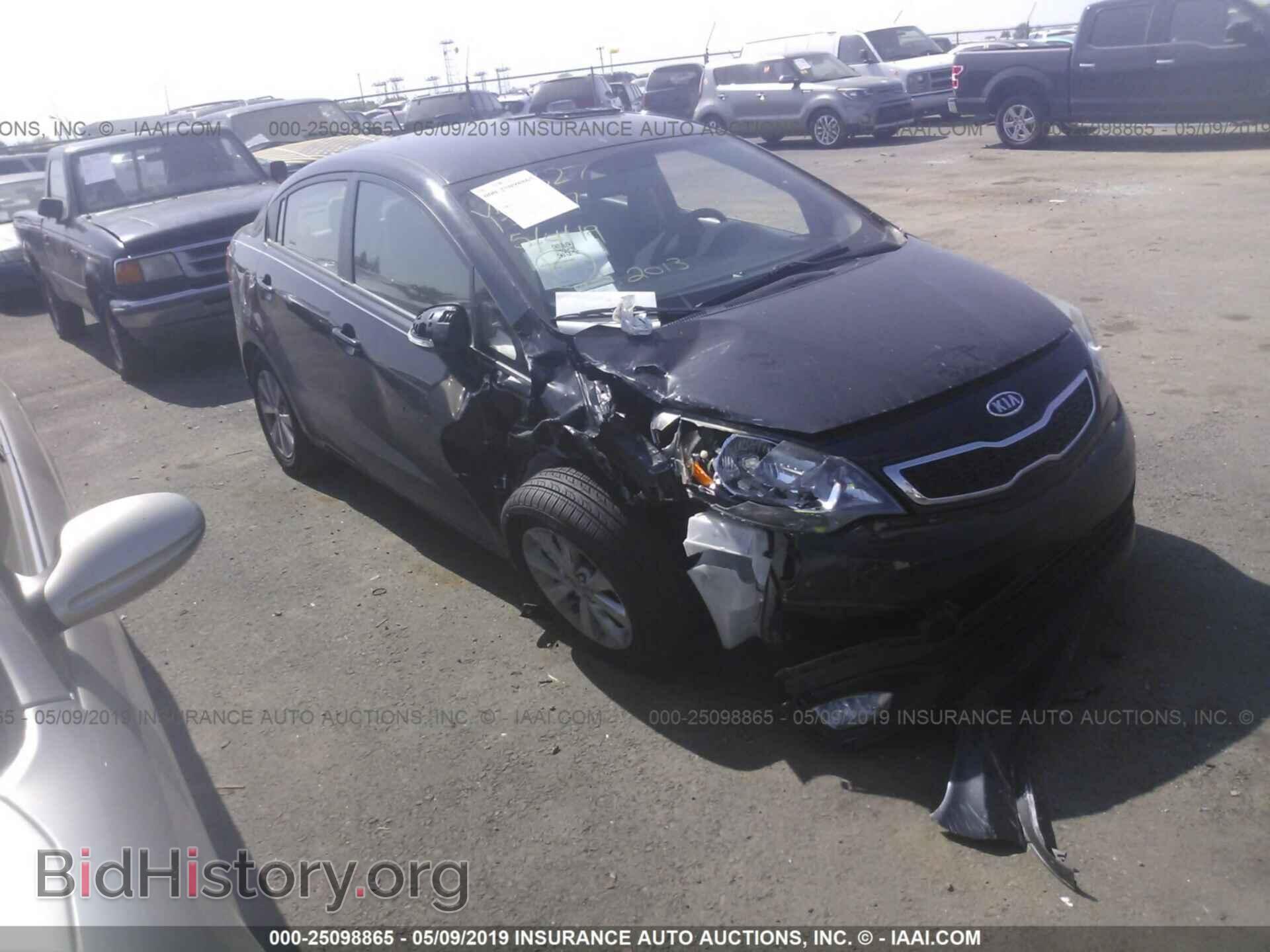 Photo KNADN4A32D6130607 - KIA RIO 2013