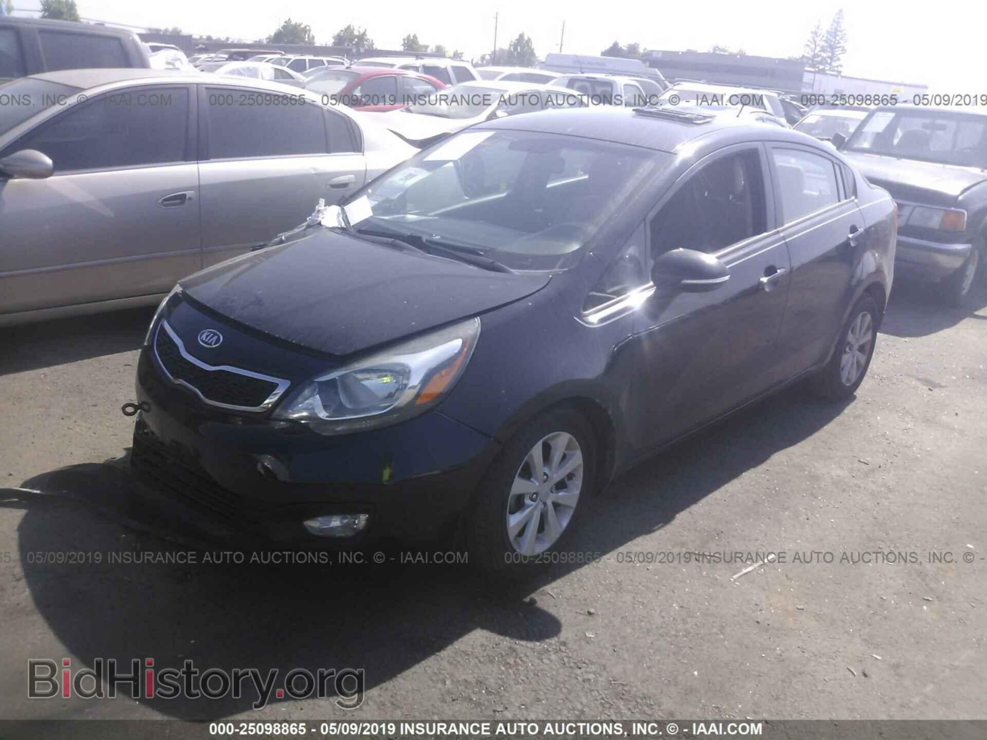 2013 KIA RIO - VIN: KNADN4A32D6130607 - Photo 2