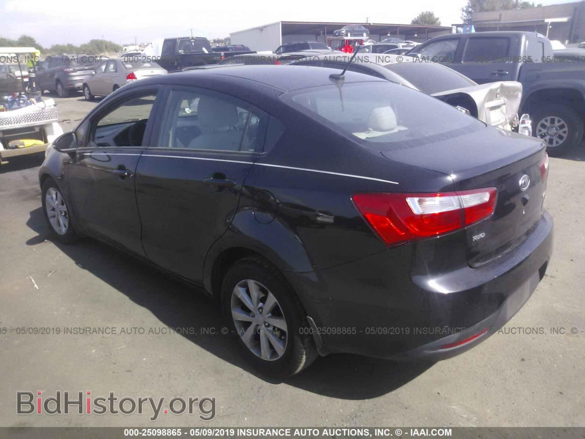 2013 KIA RIO - VIN: KNADN4A32D6130607 - Photo 3