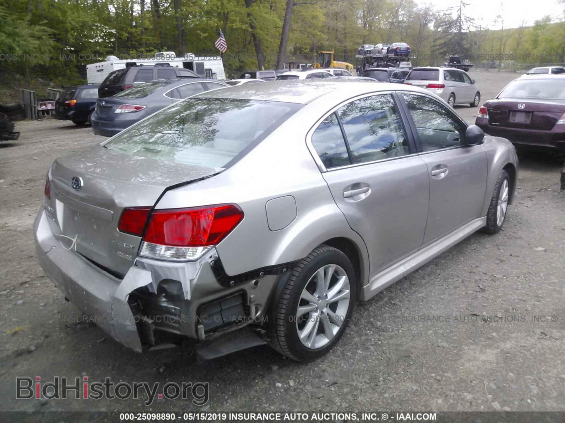 2014 SUBARU LEGACY - VIN: 4S3BMBA69E3035671 - Фото 4