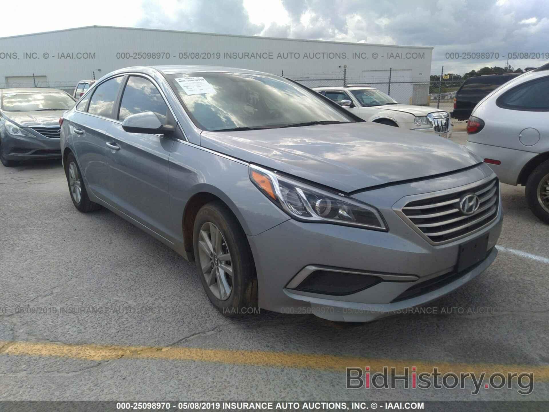 Photo 5NPE24AF9GH371987 - HYUNDAI SONATA 2016