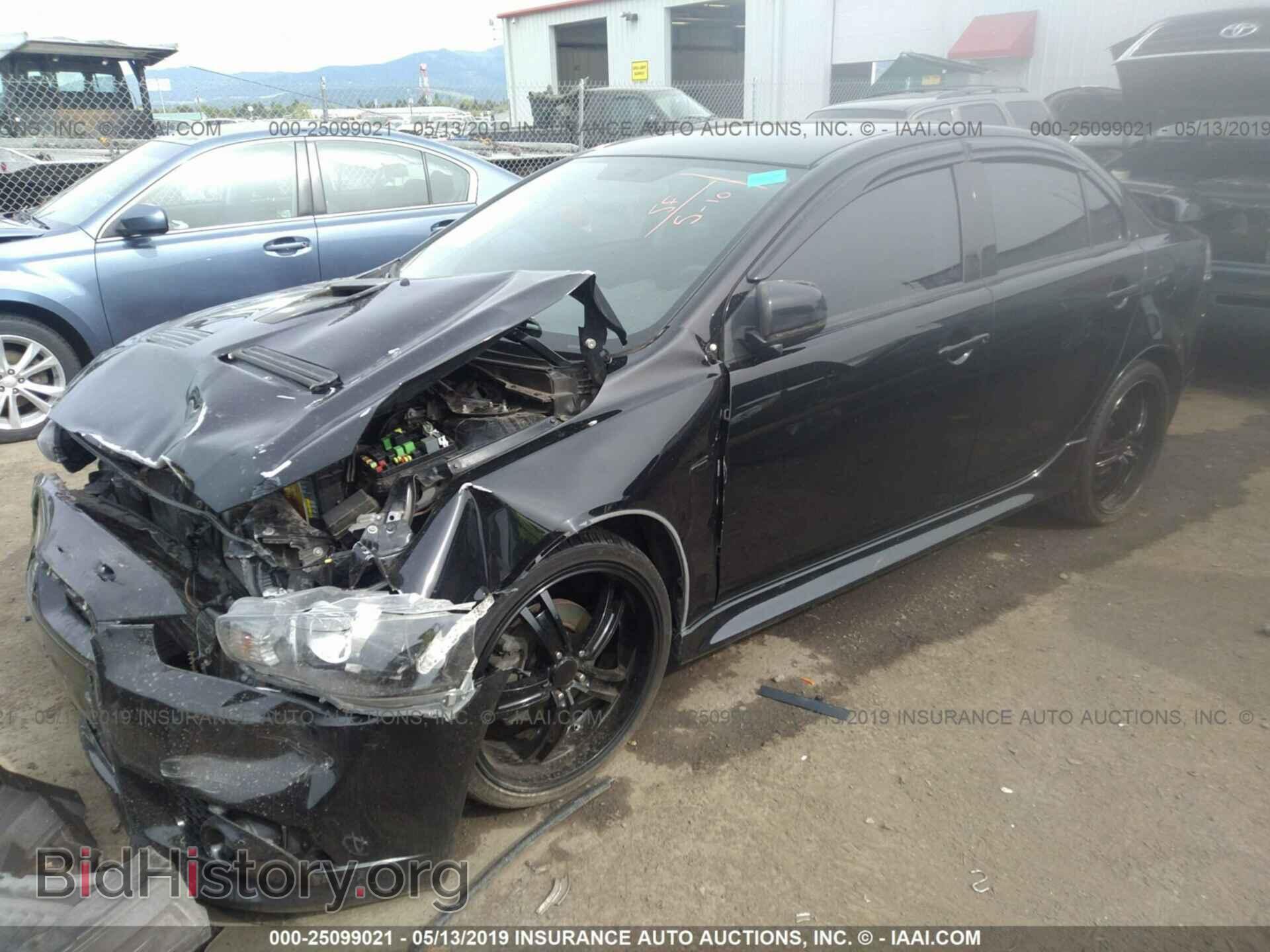 2011 MITSUBISHI LANCER - VIN: JA32V6FVXBU021934 - Фото 2