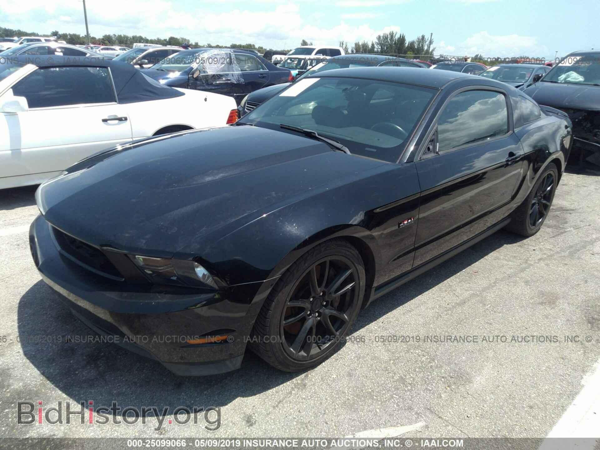 2012 FORD MUSTANG - VIN: 1ZVBP8CF9C5202598 - Фото 2