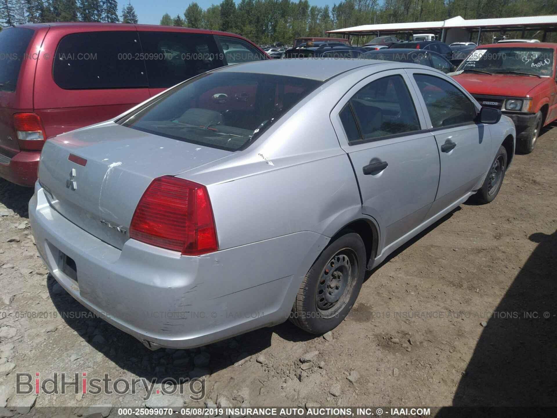 2008 MITSUBISHI GALANT - VIN: 4A3AB26F18E025457 - Фото 4