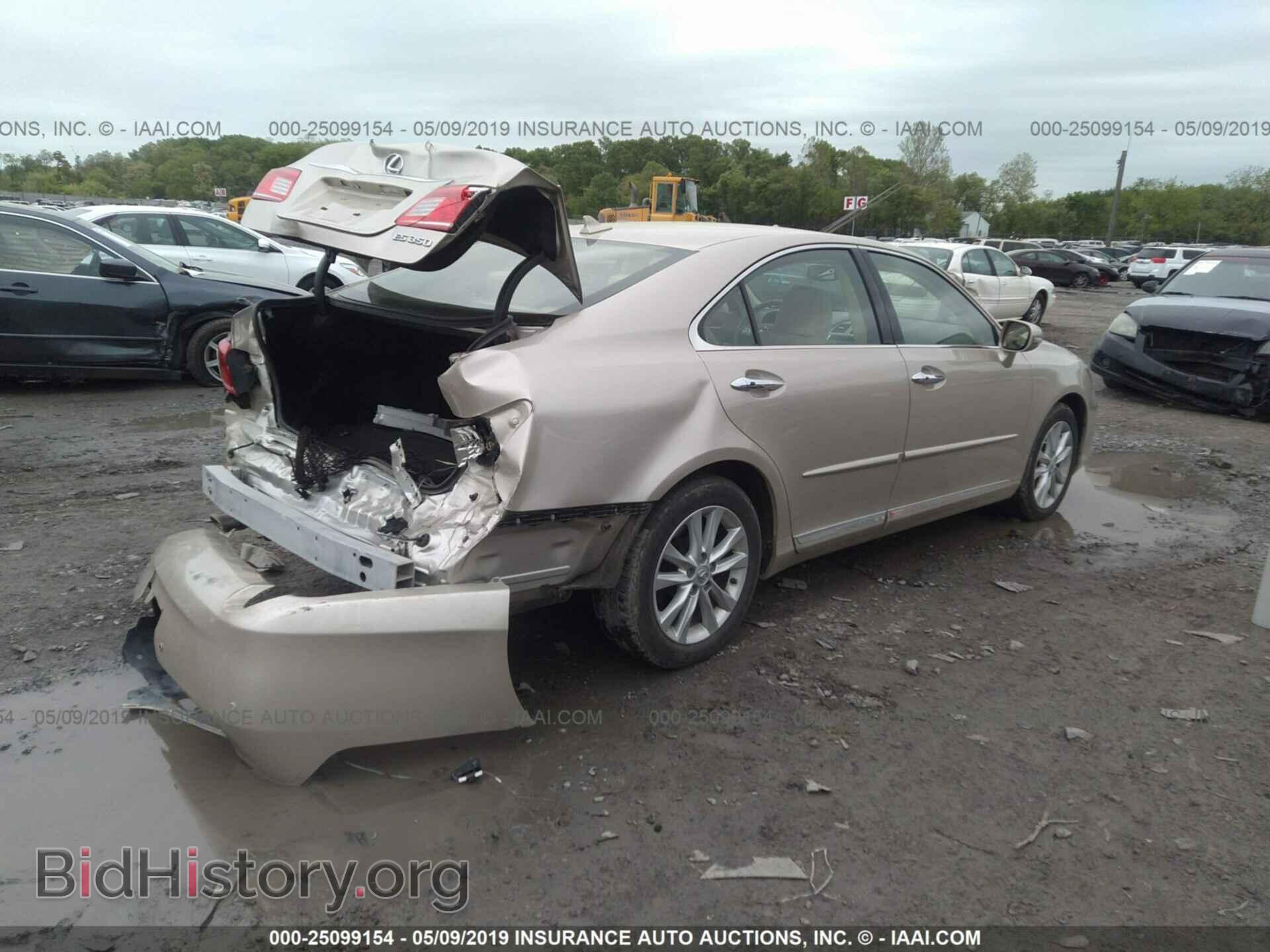 2012 LEXUS ES - VIN: JTHBK1EG4C2511684 - Фото 4