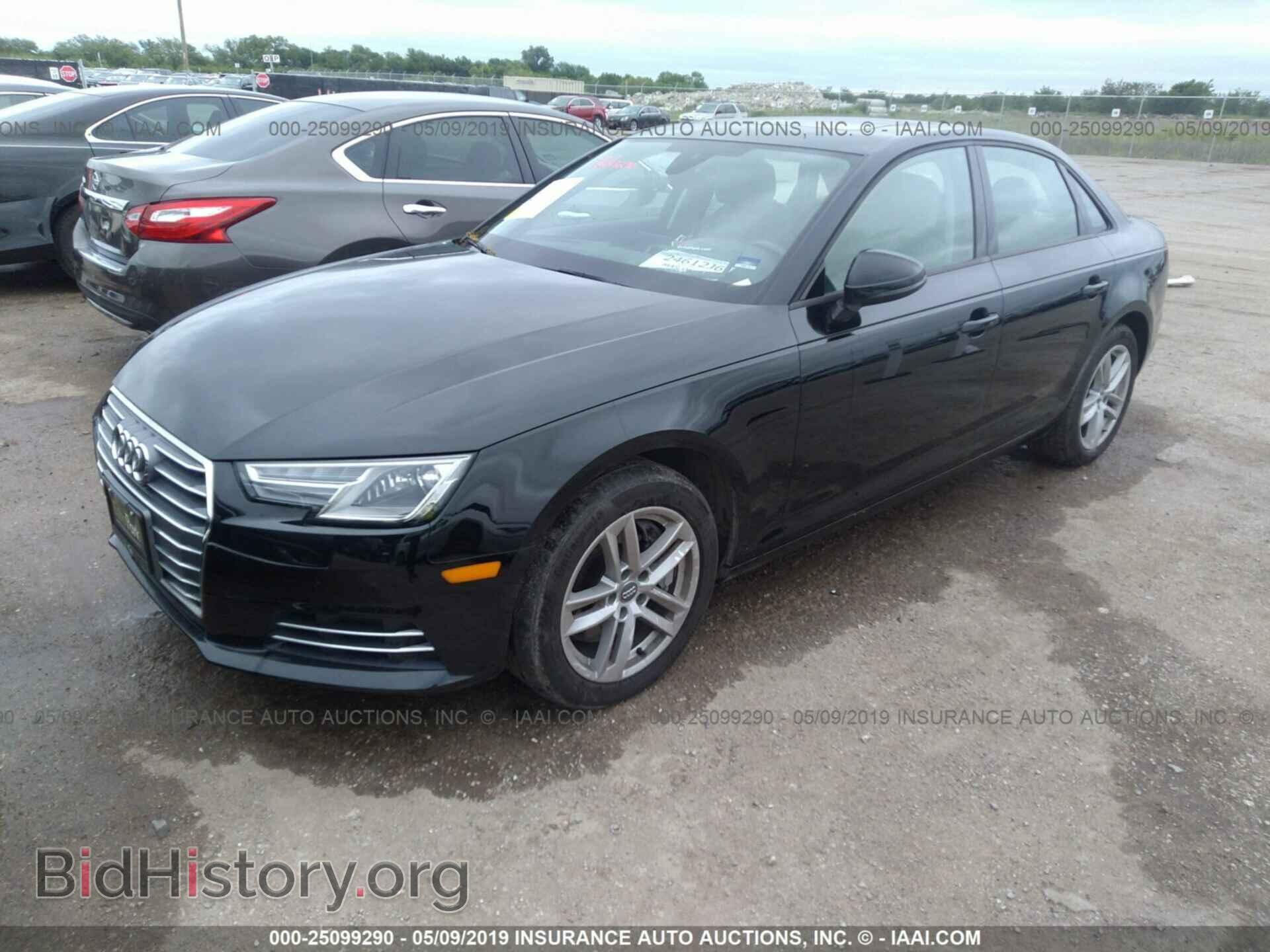 2017 AUDI A4 - VIN: WAUGNAF44HN056941 - Фото 2