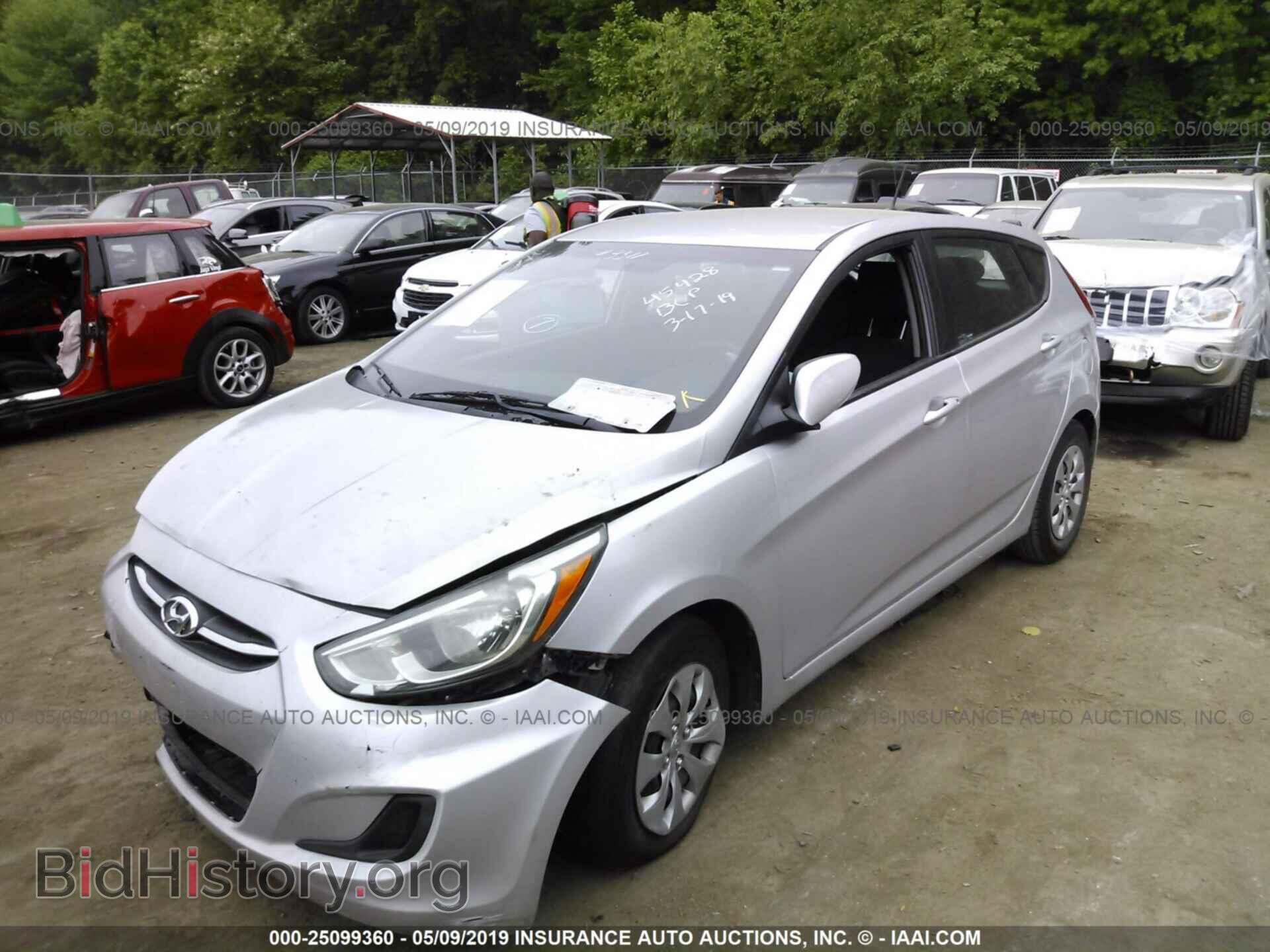 2016 HYUNDAI ACCENT - VIN: KMHCT5AE1GU283311 - Фото 2