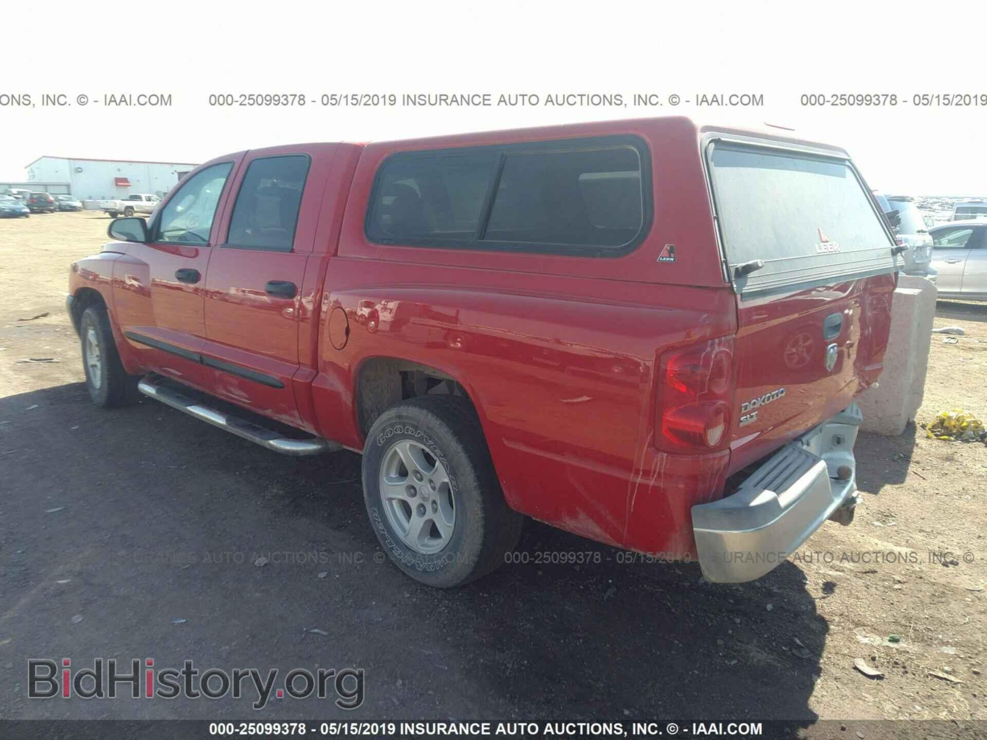 2005 DODGE DAKOTA - VIN: 1D7HE48K55S223475 - Фото 3
