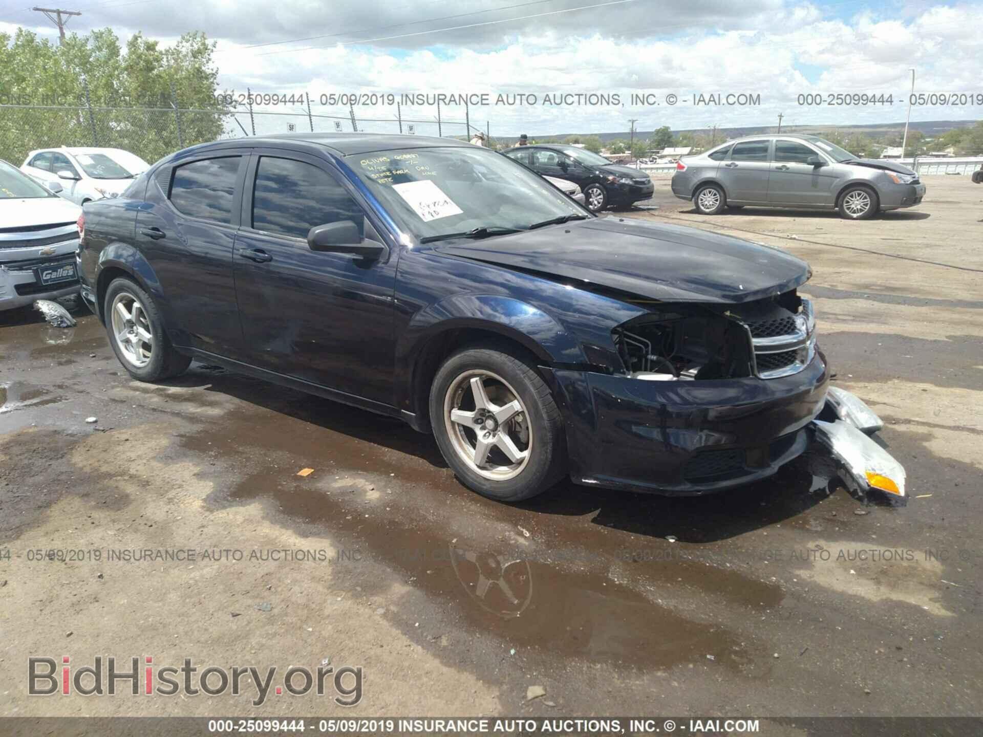 Photo 1C3CDZAB2CN232875 - DODGE AVENGER 2012