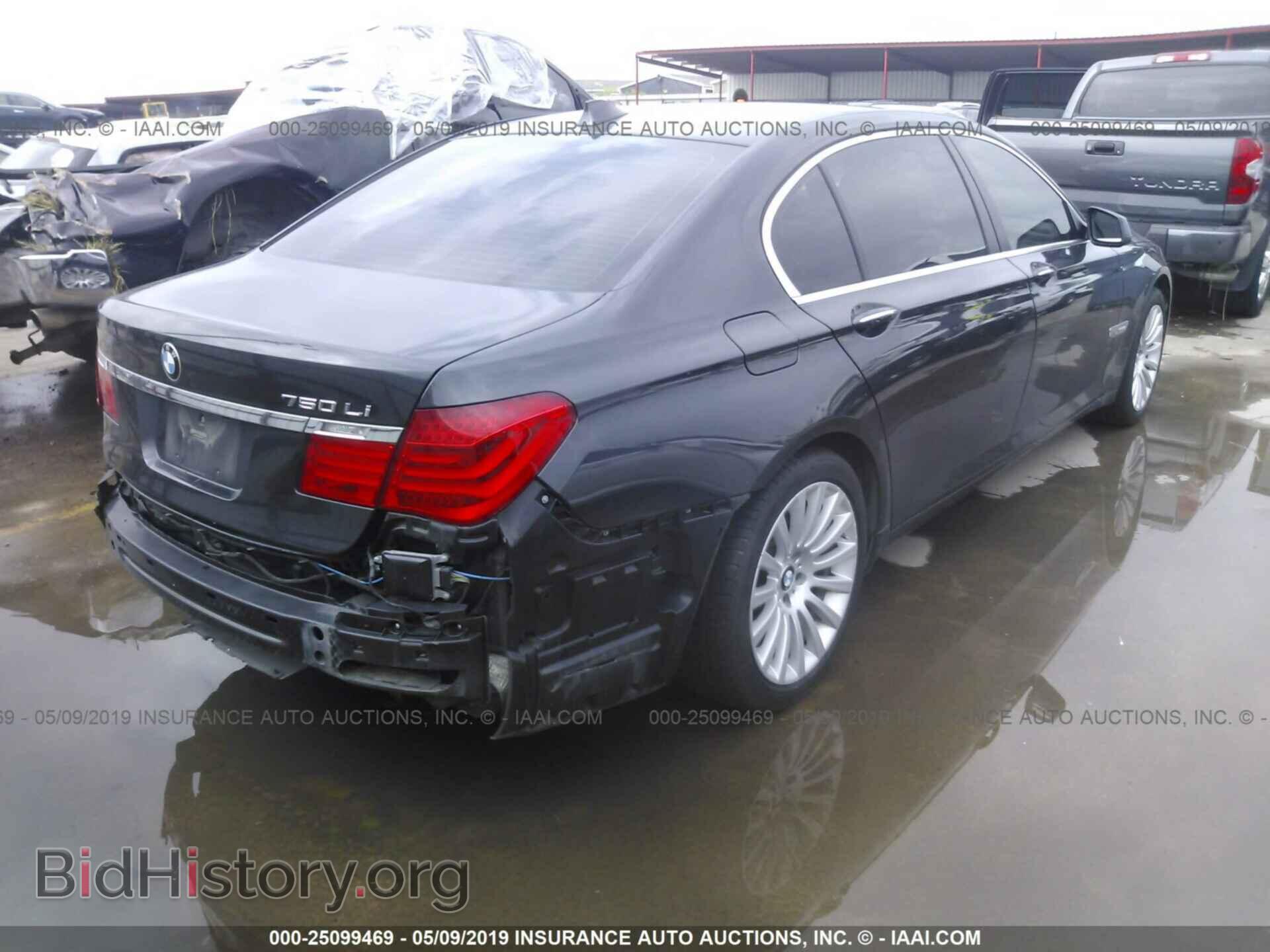 2012 BMW 750 - VIN: WBAKB8C5XCC964324 - Фото 4