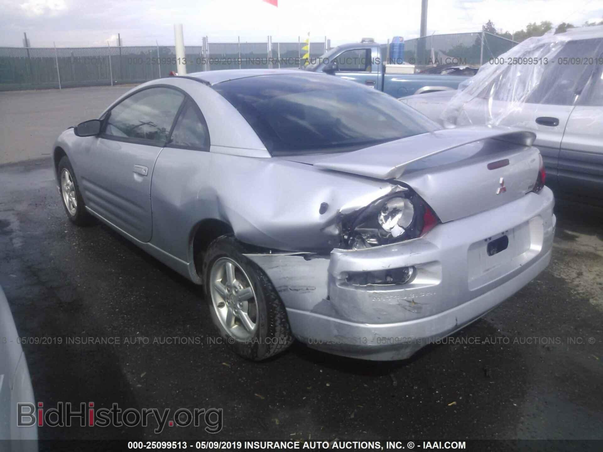 2001 MITSUBISHI ECLIPSE - VIN: 4A3AC34G21E157745 - Фото 3