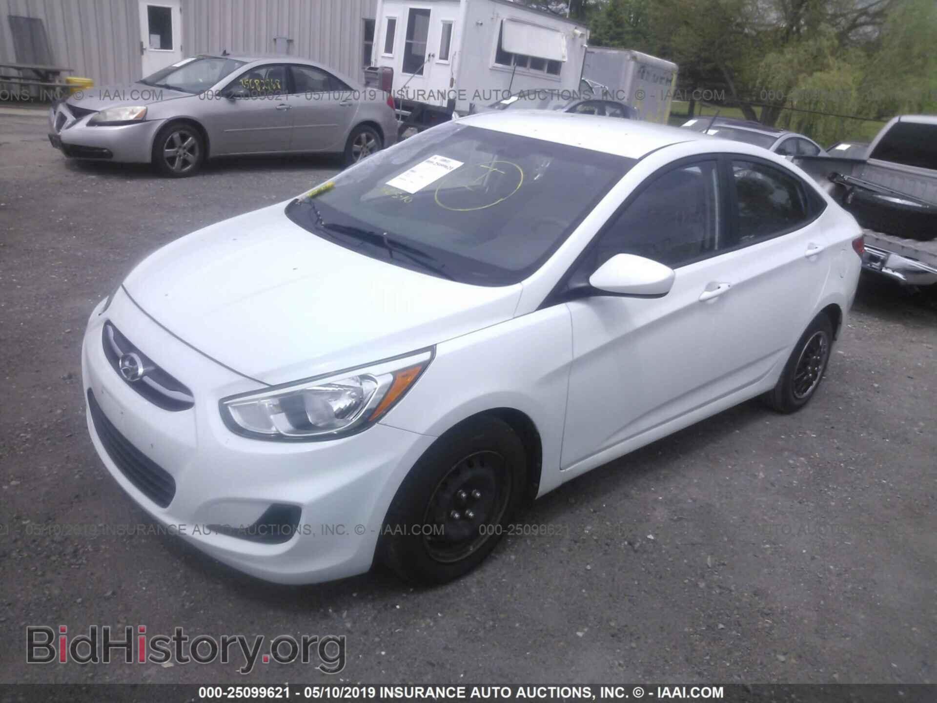 2015 HYUNDAI ACCENT - VIN: KMHCT4AE4FU849647 - Фото 2